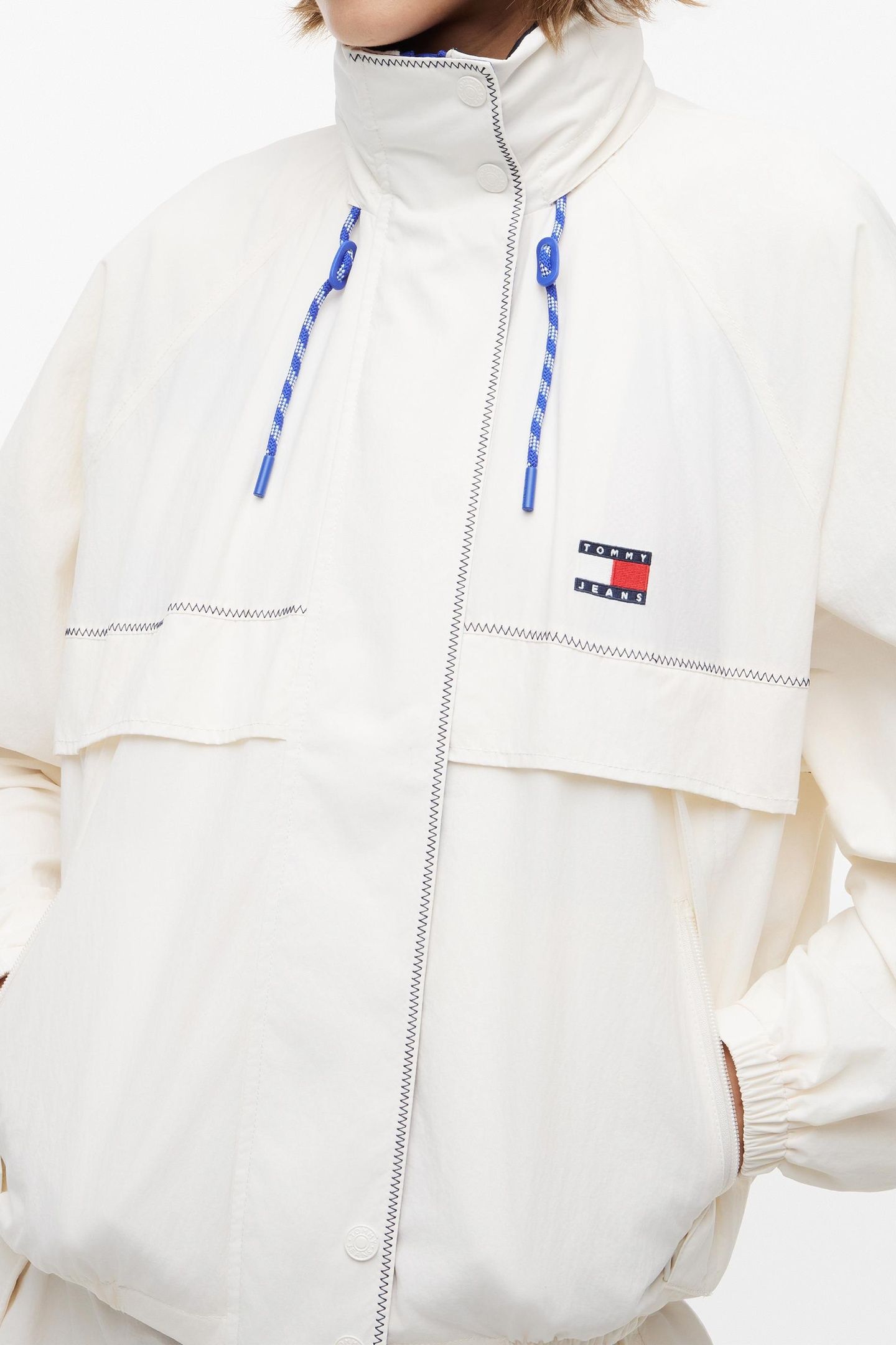 COLORBLOCK WINDBREAKER ANCIENT WHITE 5
