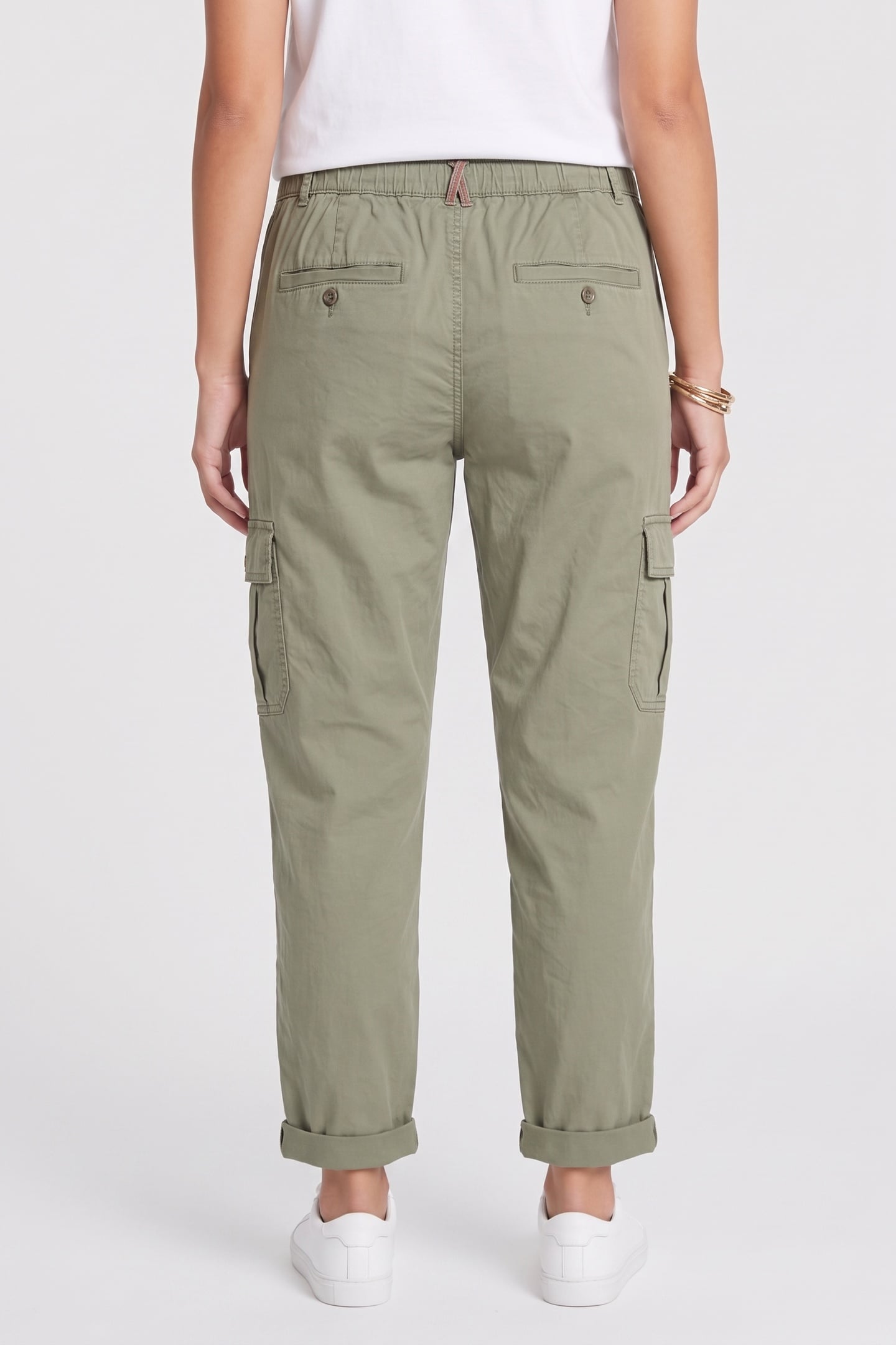 EVERLEIGH CARGO TROUSER MID GREEN 2