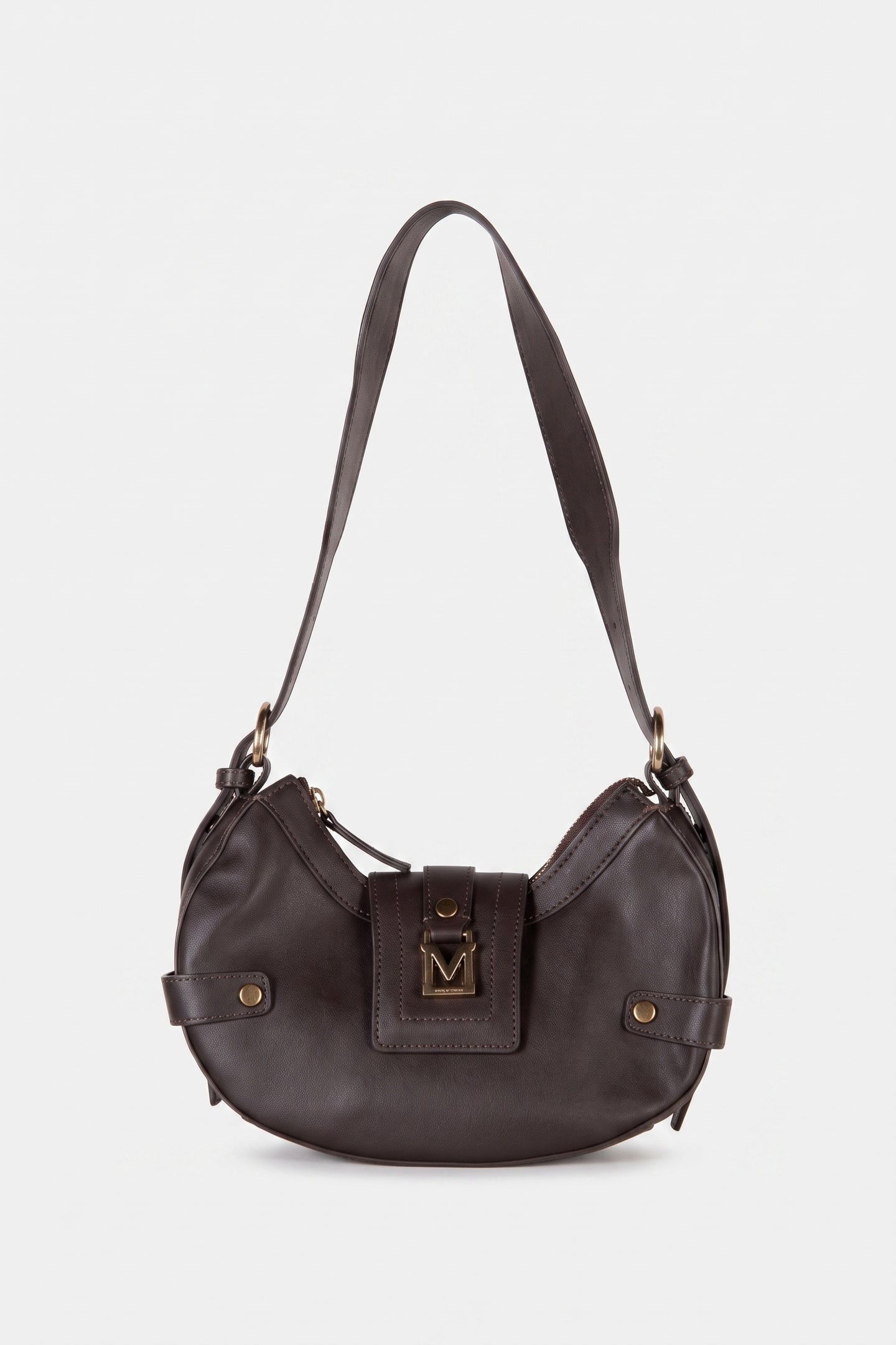 GUESS 90S MINI HOBO CHOCOLATE BROWNIE 2