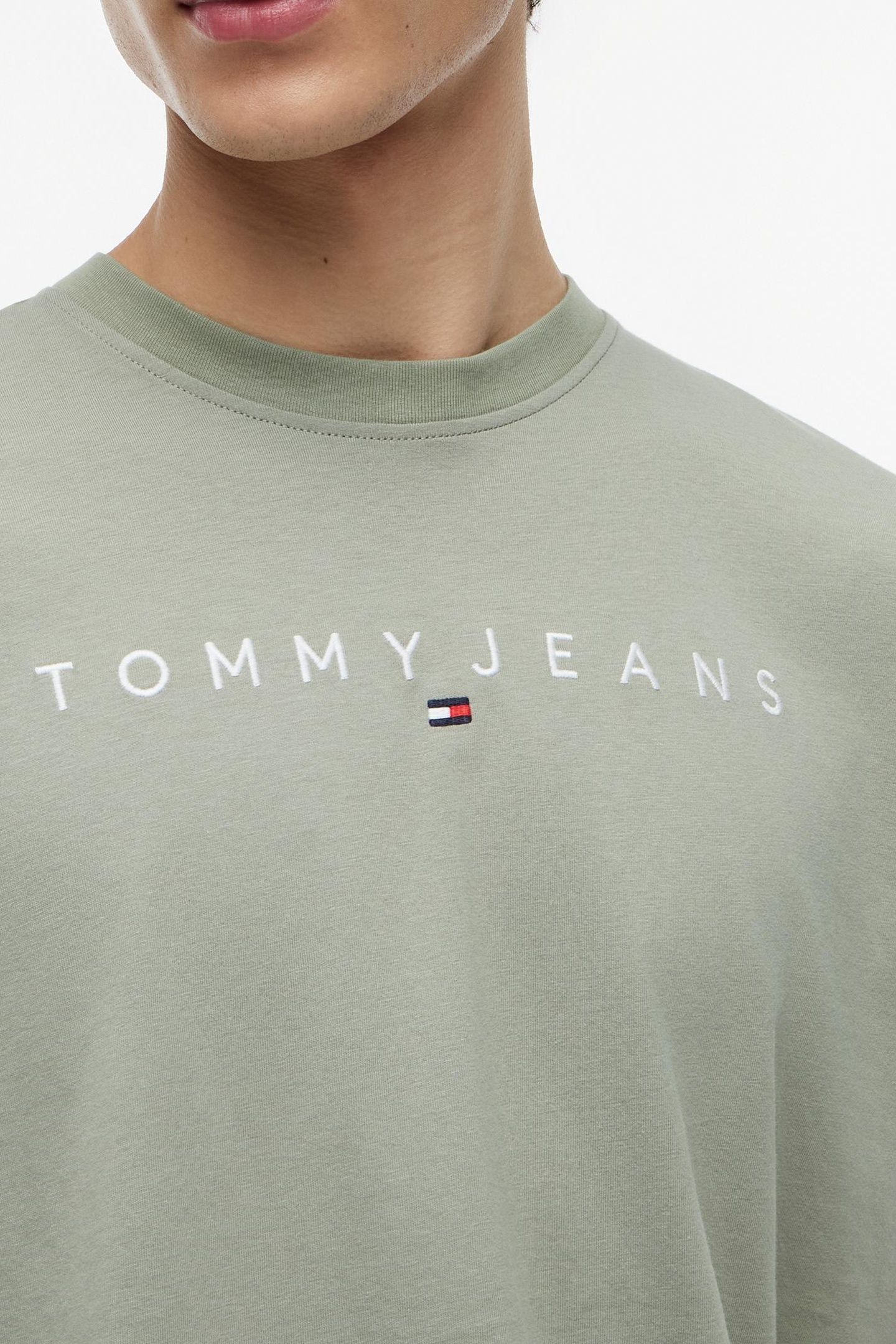 REGULAR LINEAR LOGO SPRING OLIVE 3