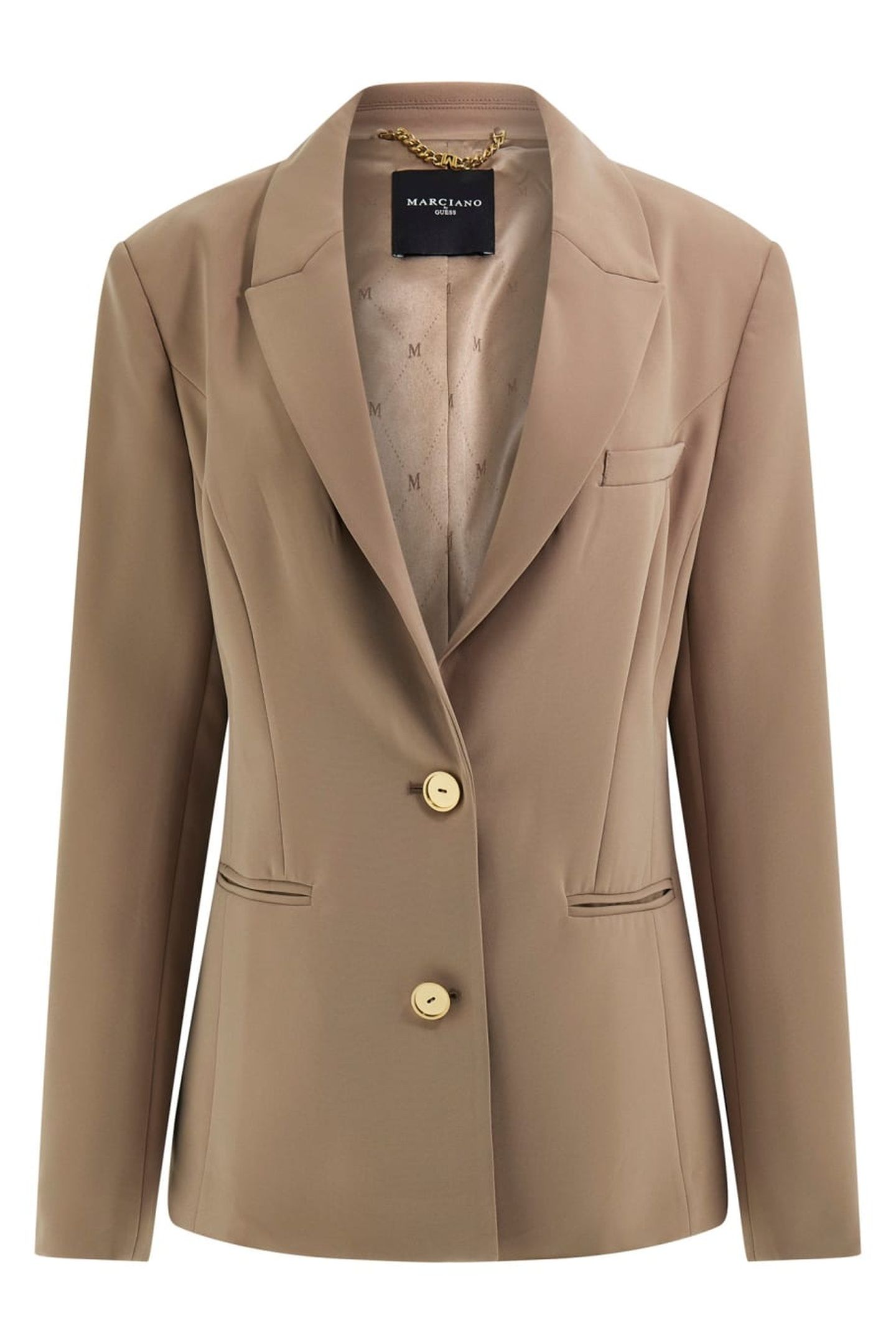 ELLA FITTED BLAZER BUFF TAUPE 1
