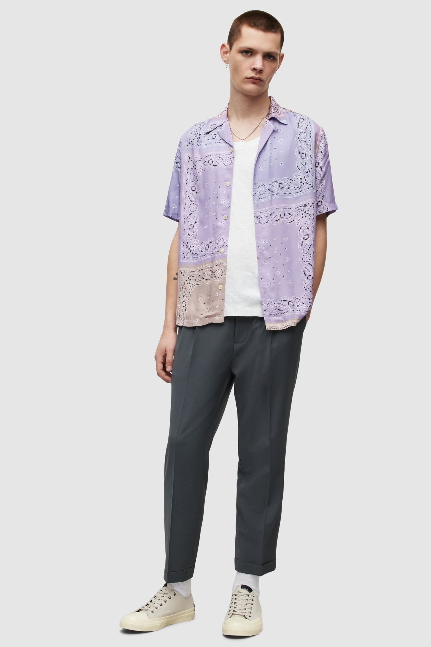 TIKAL SS SHIRT LILAC 1