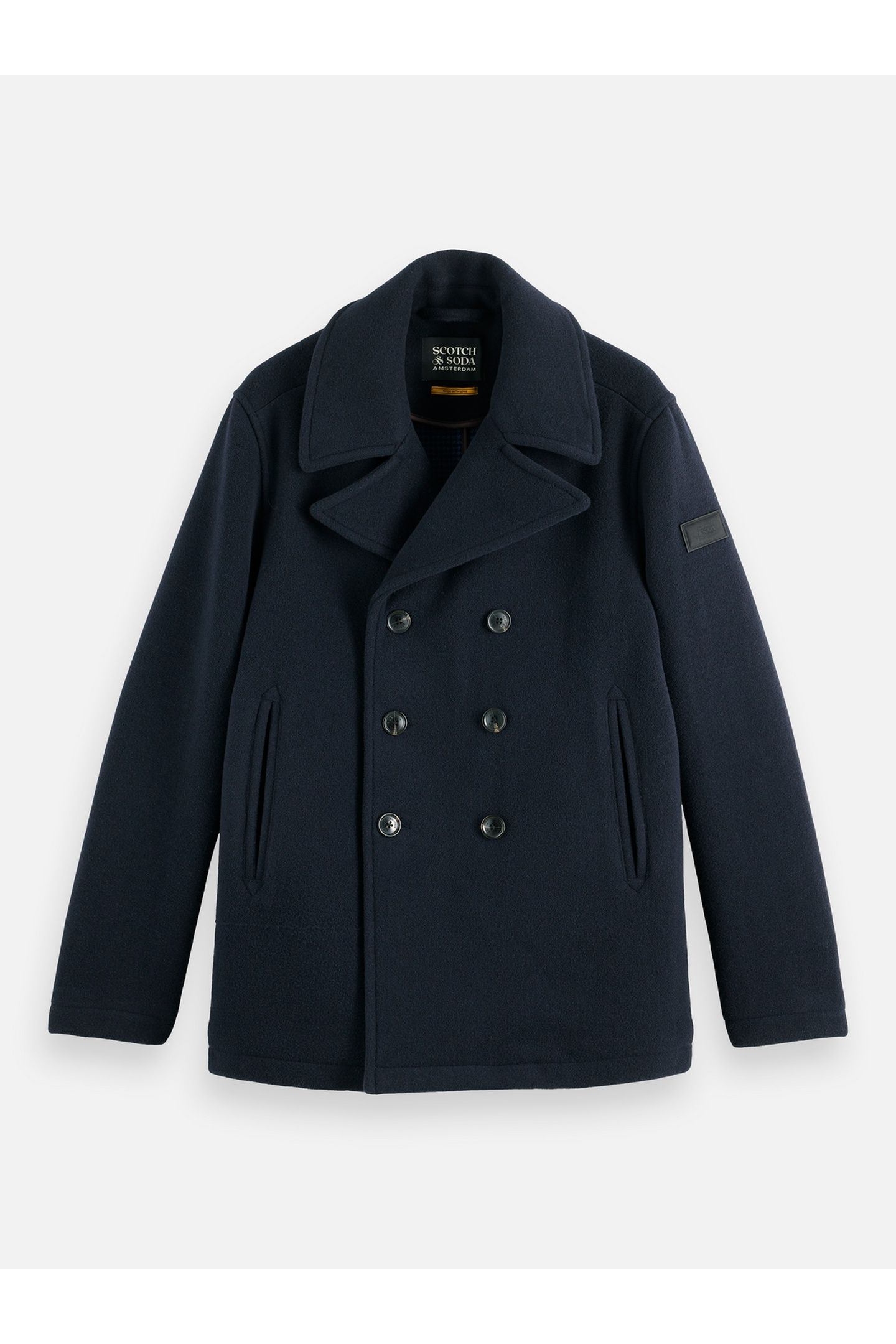 WOOL BLEND PEACOAT PEACOAT 4