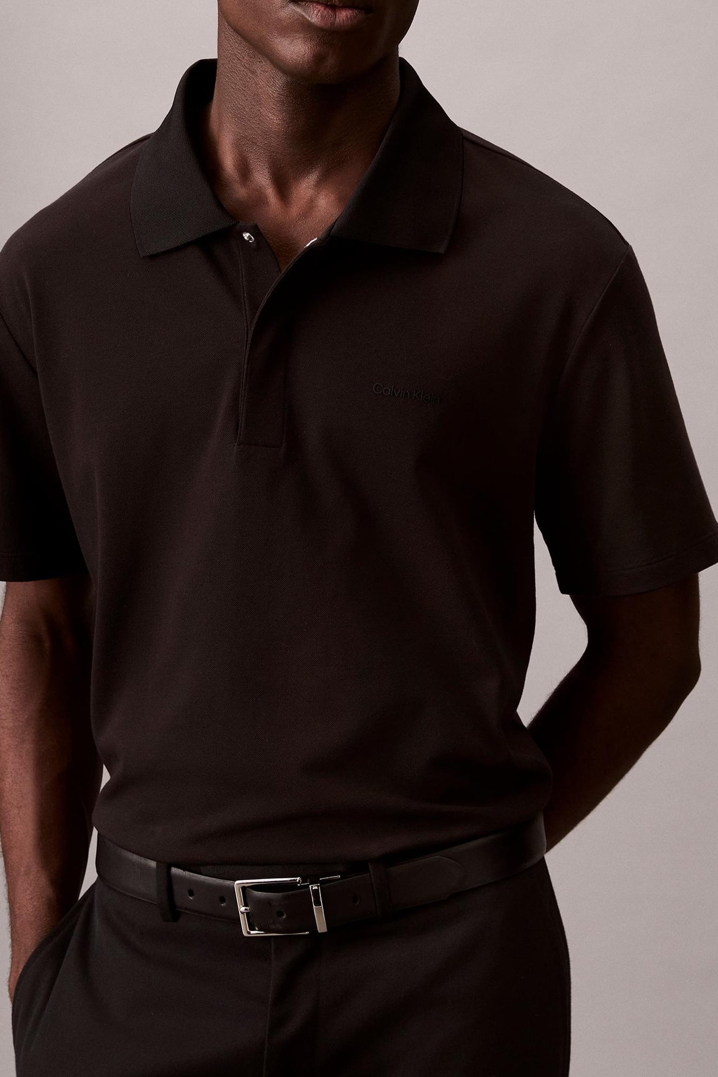 SS COOLING PIQUE POLO BLACK 2