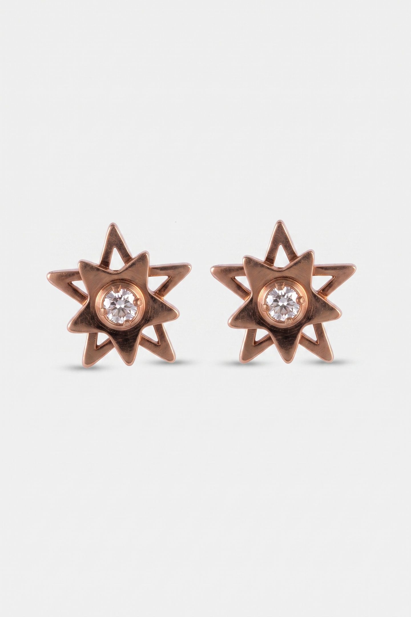 SHINING STAR OHRRINGE ROSEGOLD 3