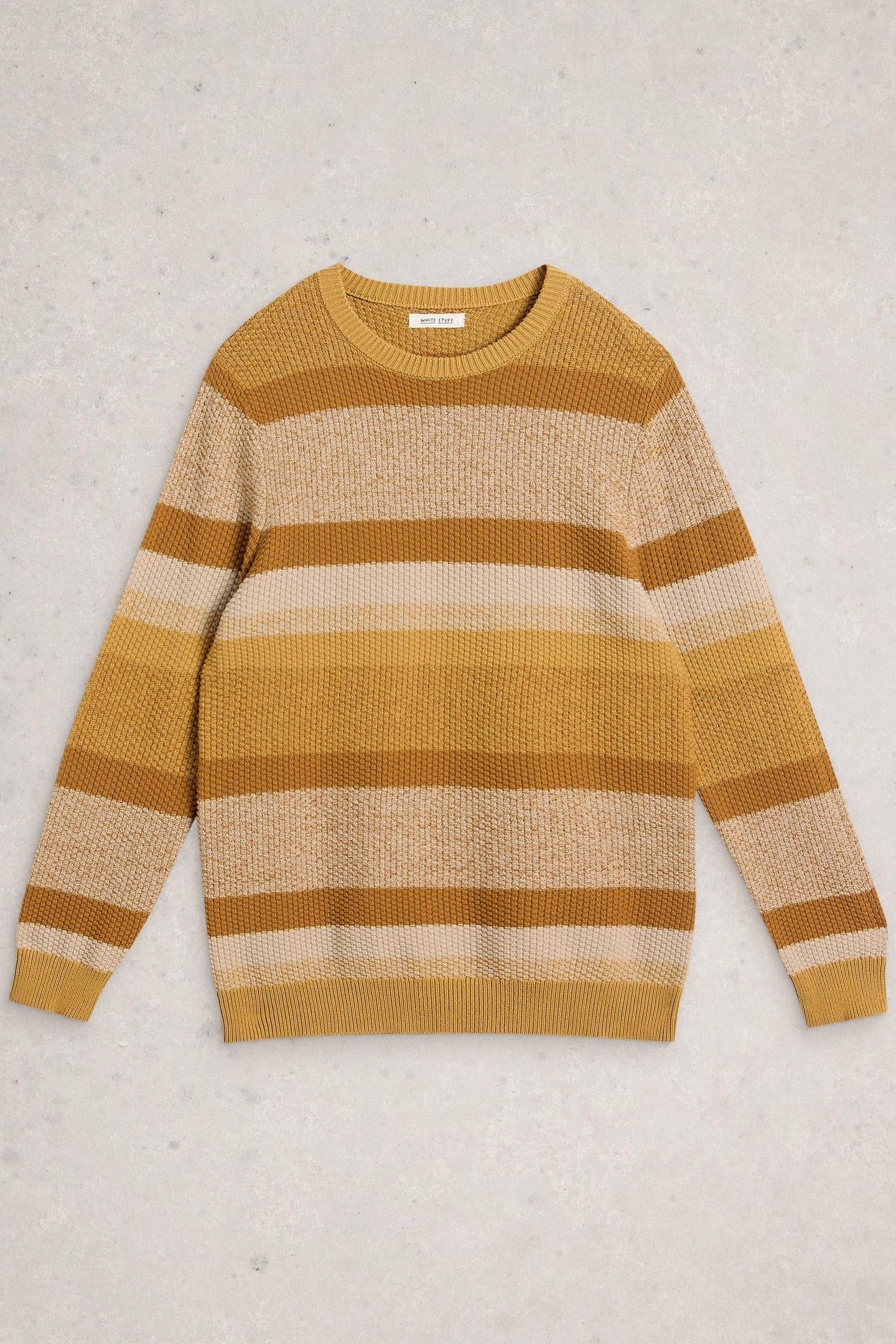 OMBRE CREW NECK YELLOW MULTI 1