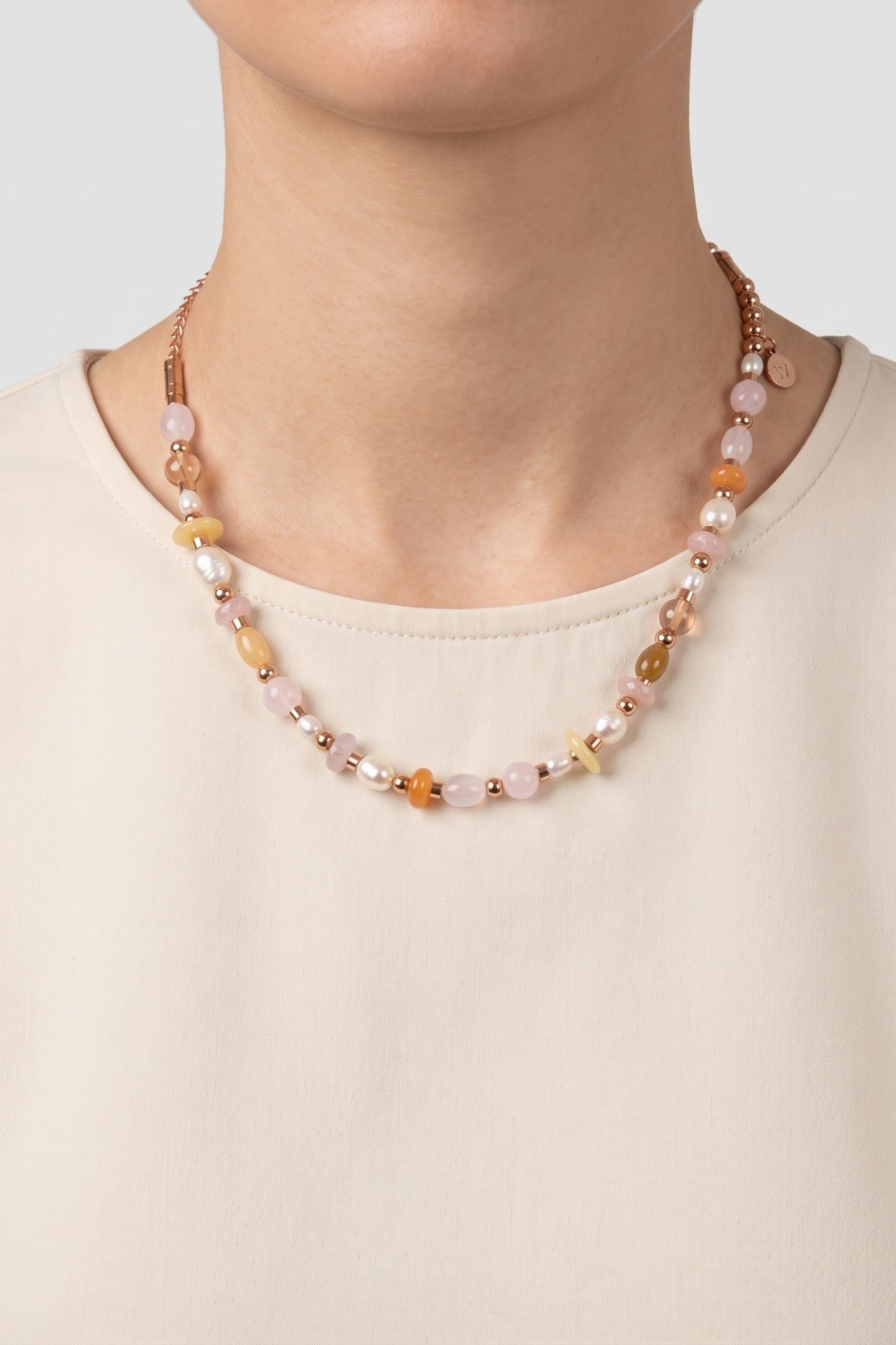 SEASIDE KETTE ROSEGOLD 1