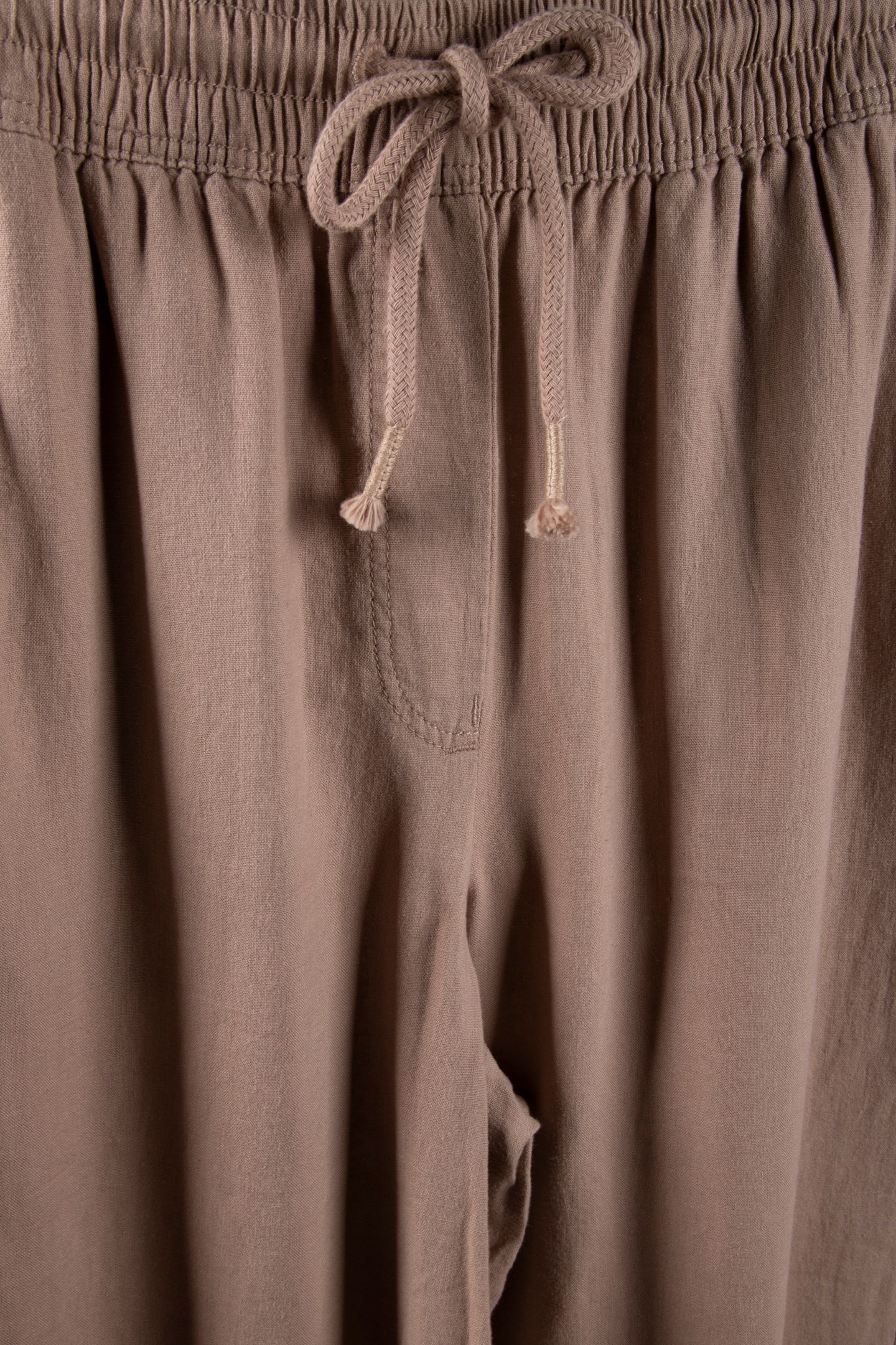 ELLA LINEN BLEND TROUSER LIGHT NATURAL 4