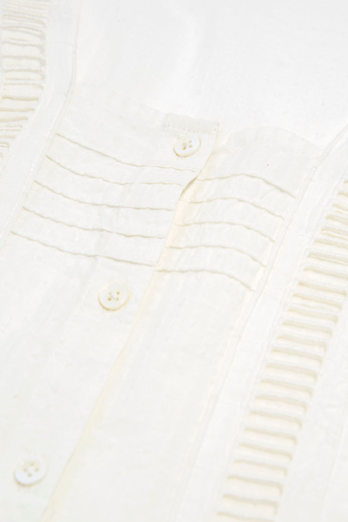 LACE TOP WITH LONG PUFFY SLEEVES OFF WHITE 6