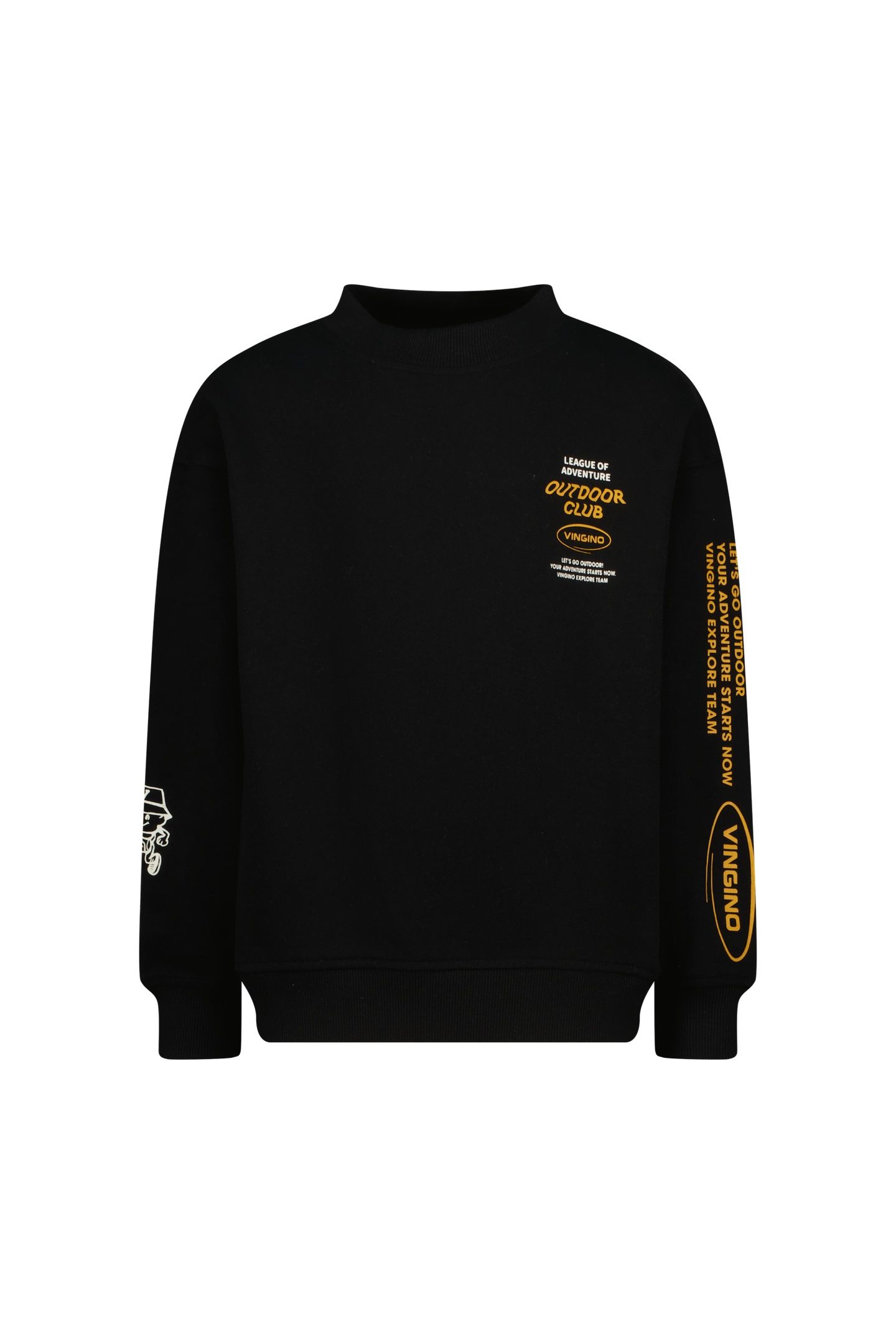 BOYS NAZARI SWEATER DEEP BLACK 1