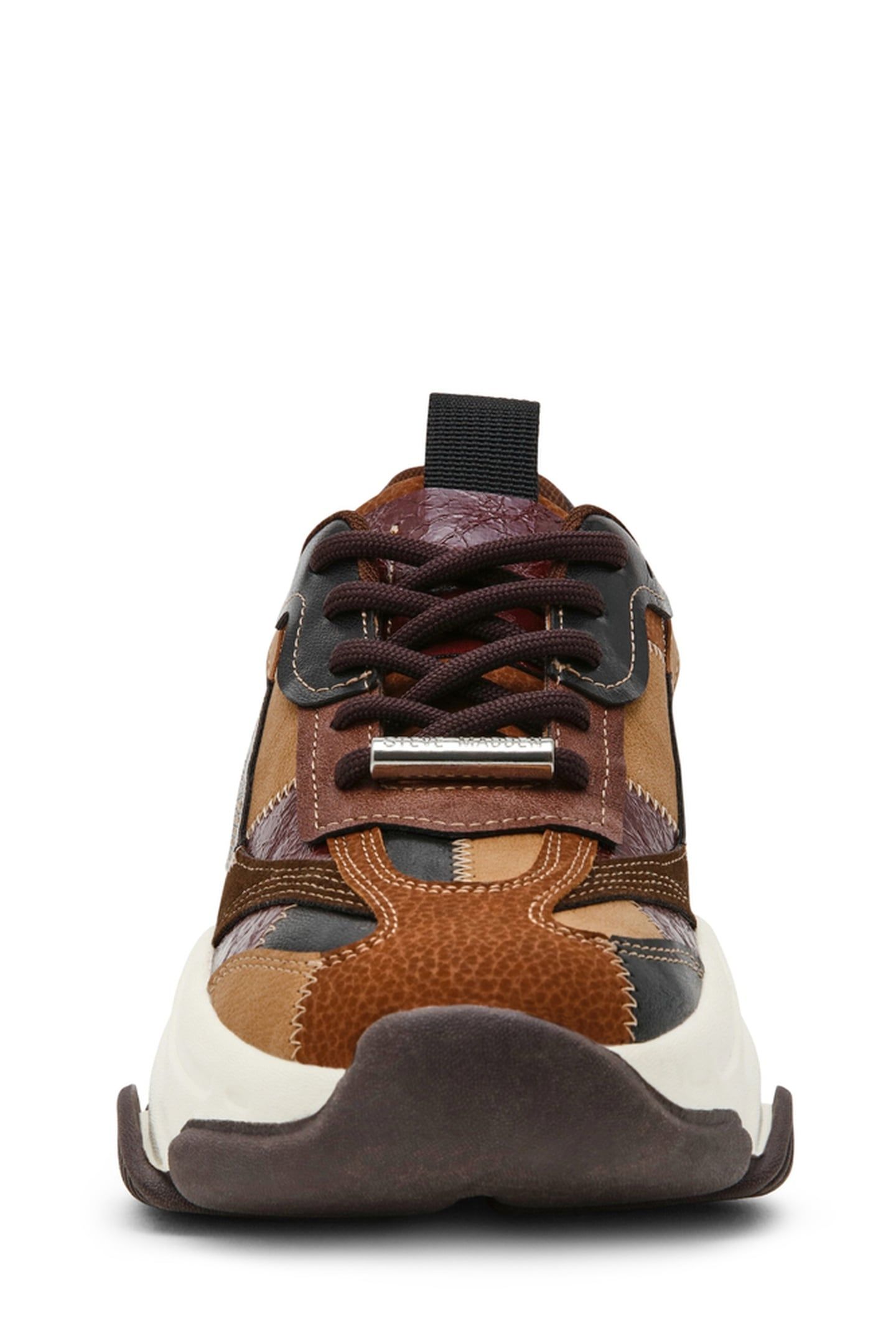 PUZZLEZ SNEAKERS BROWN MULTI 4