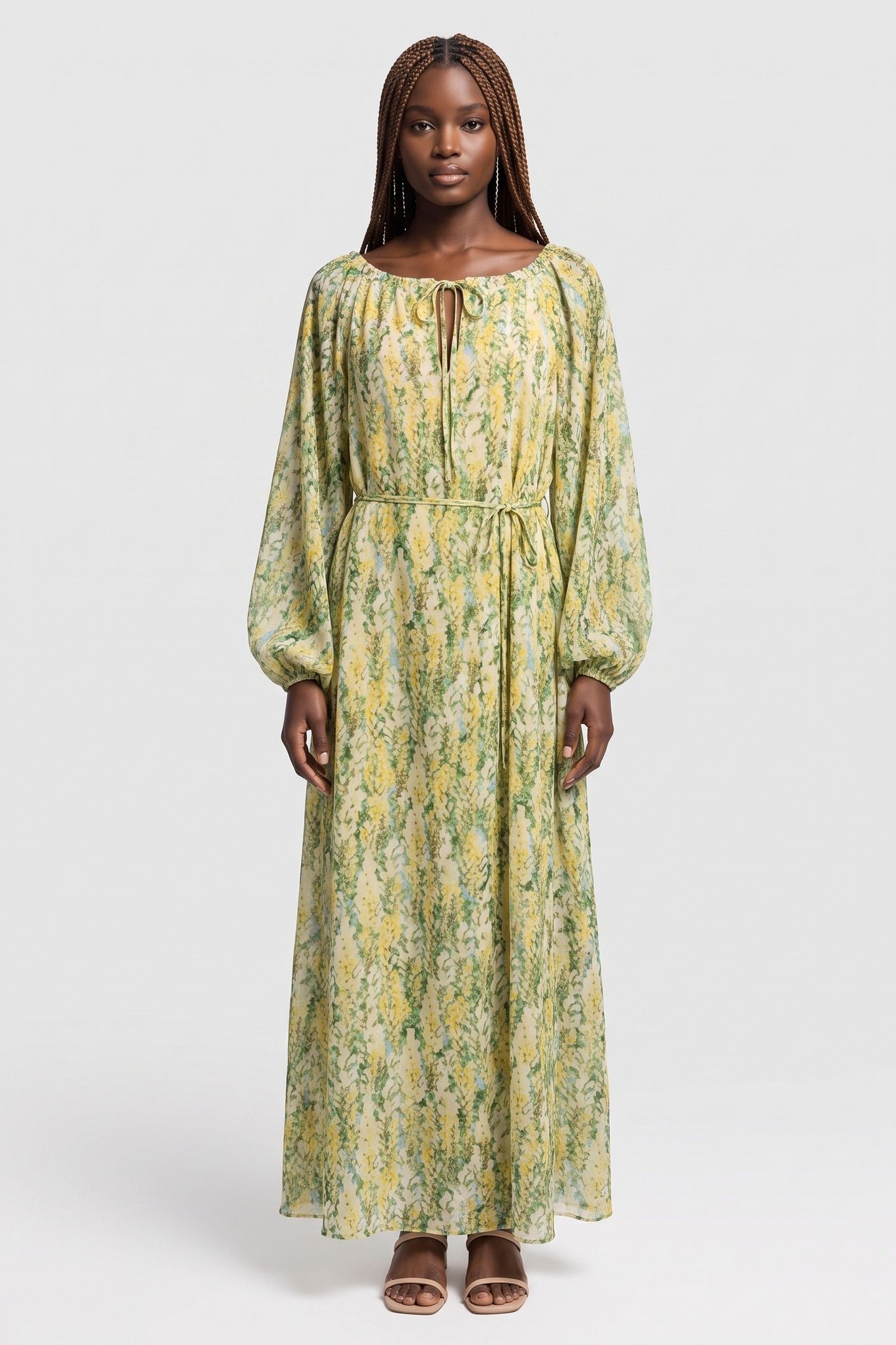 GILL DRESS CN YELLOW 1