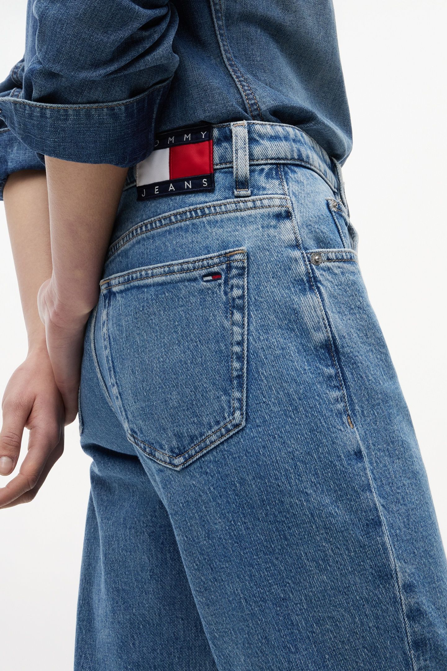 KIRA SLIM STRAIGHT DENIM MEDIUM 5