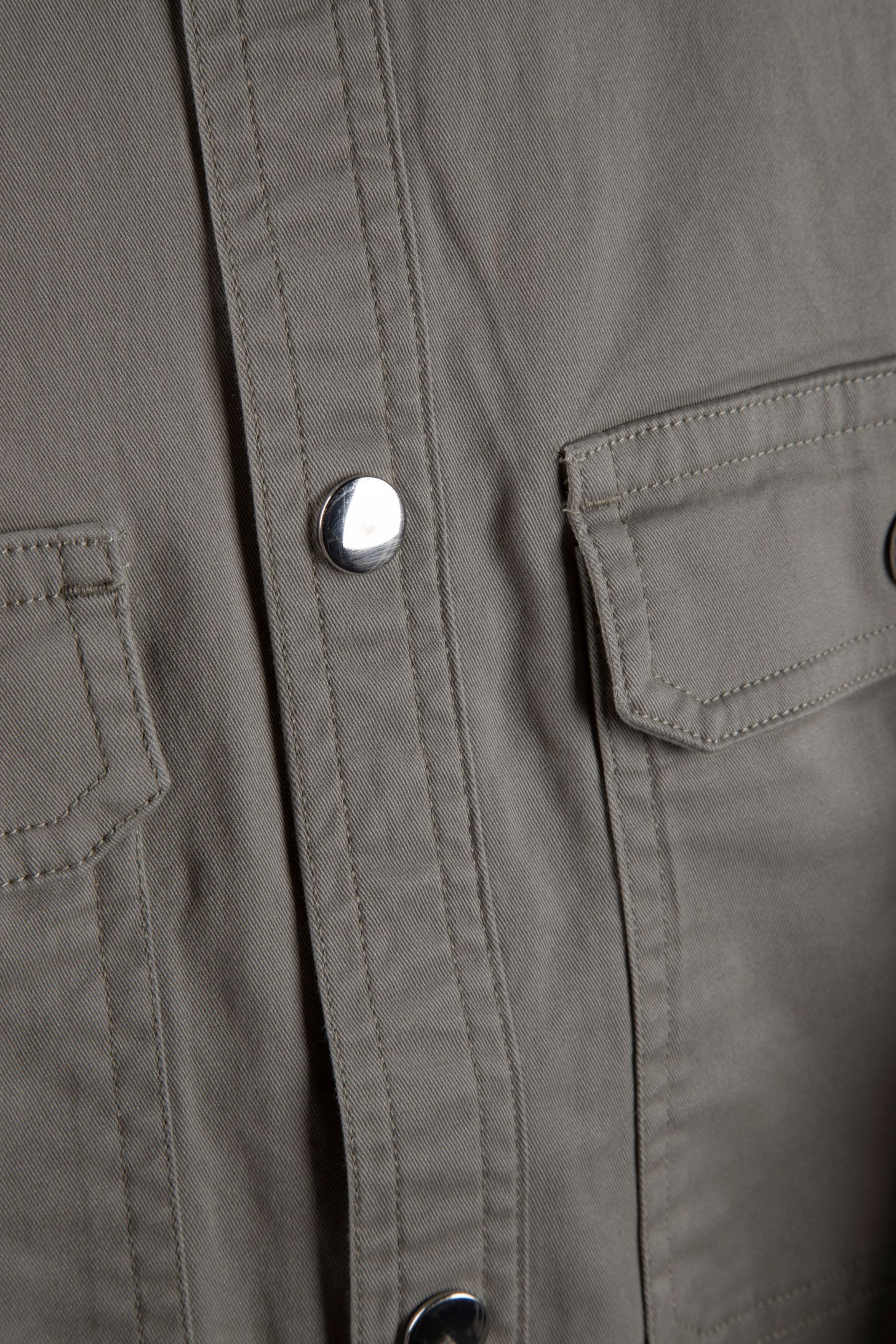LONG SLEEVE UTILITY RELAXED OVERSHIRT FOREST FOG 4
