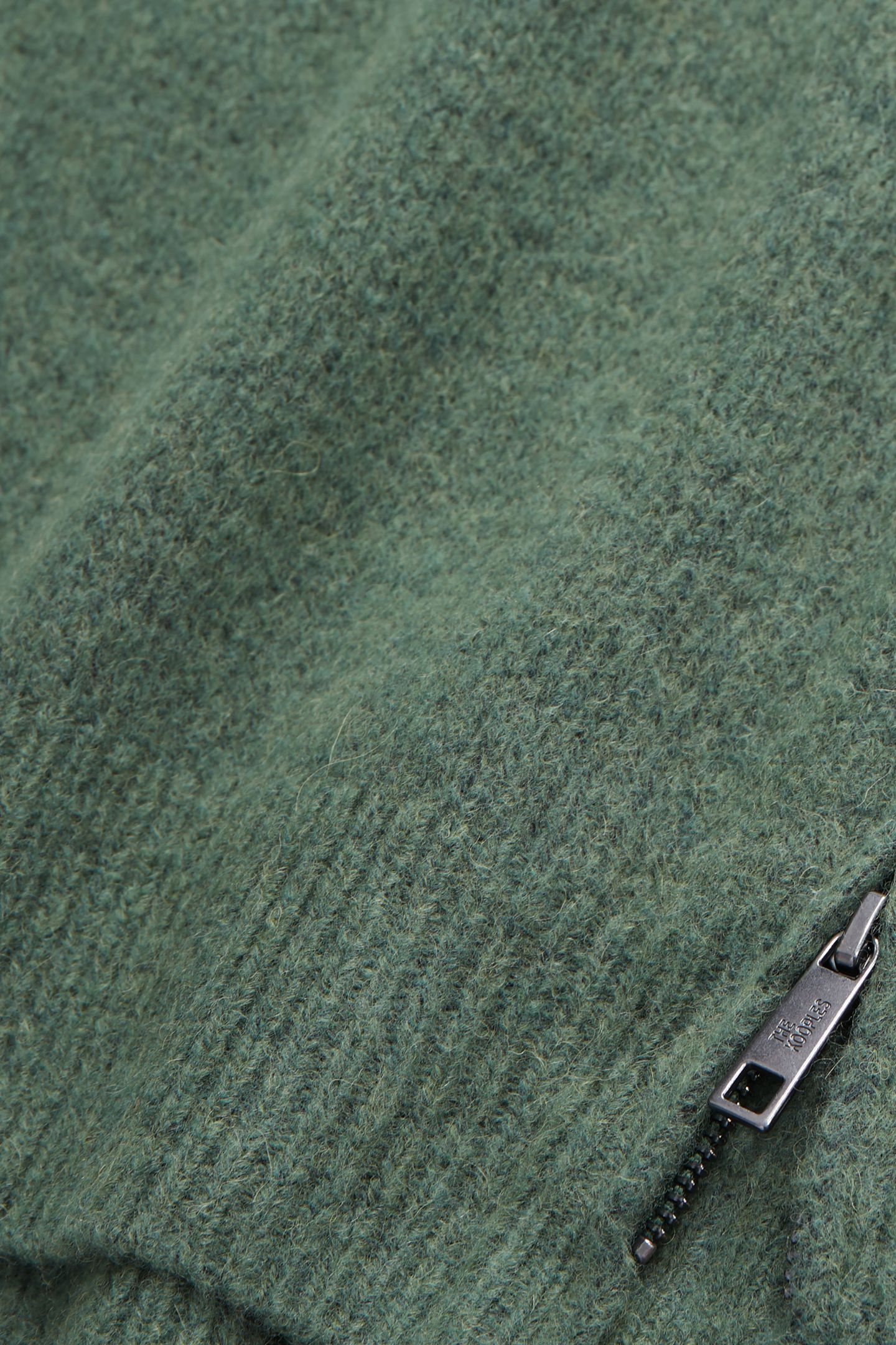 TRUCKER COLLAR SWEATER FOREST 5