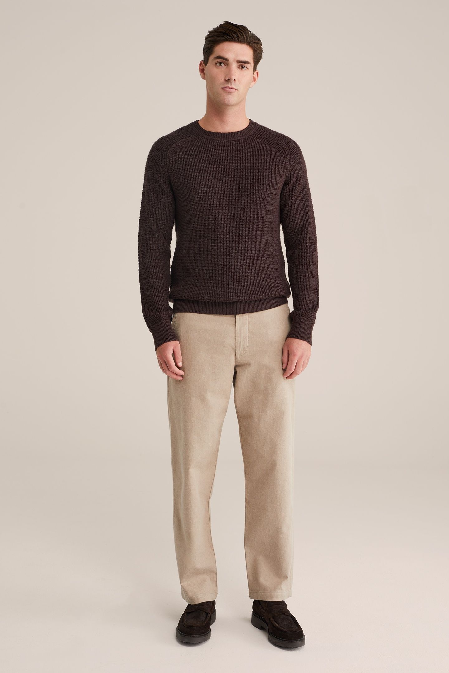 PULLOVER DARK BROWN 1