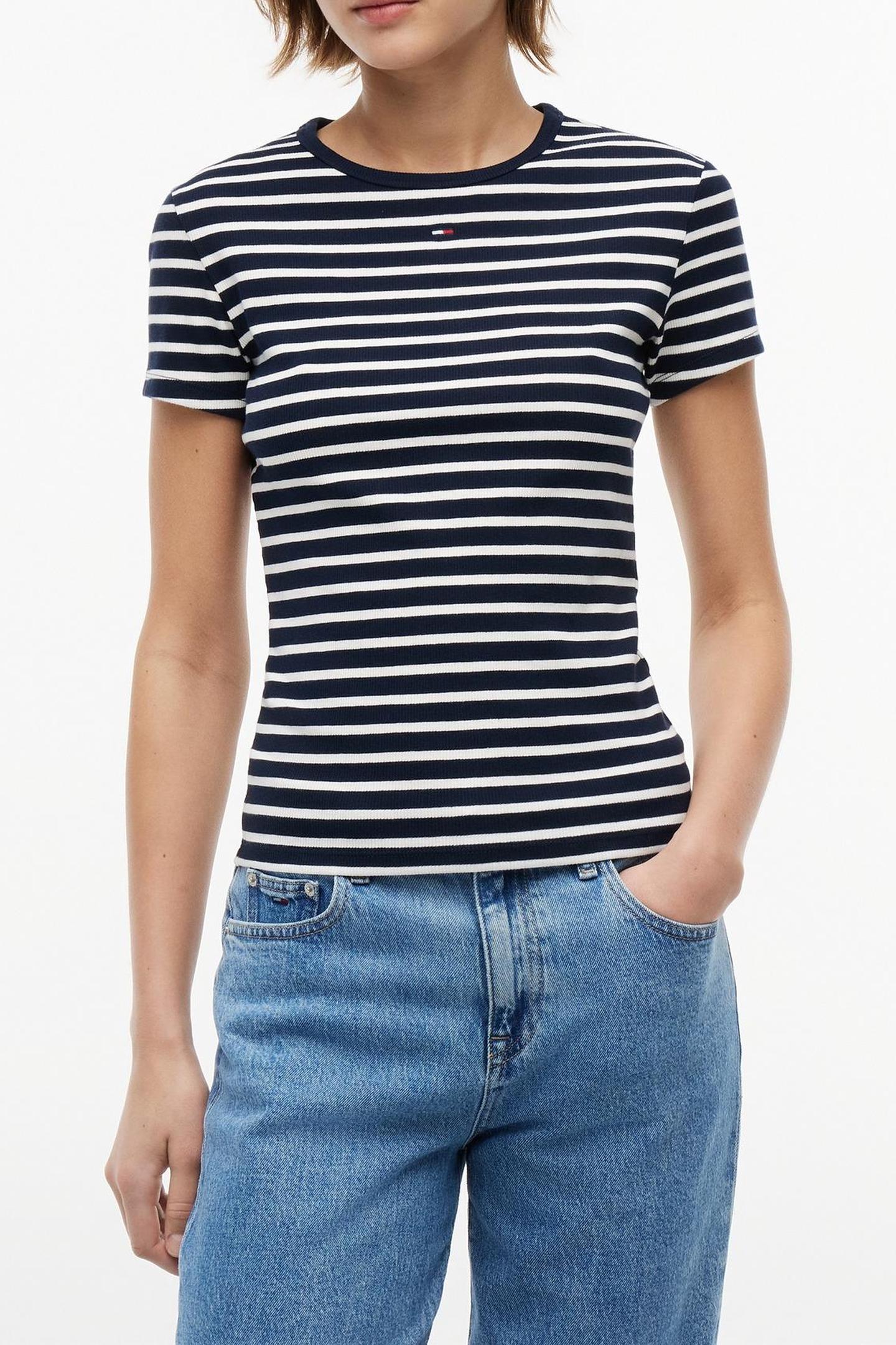 SLIM ESSENTIAL DARK NIGHT NAVY/STRIPE 1