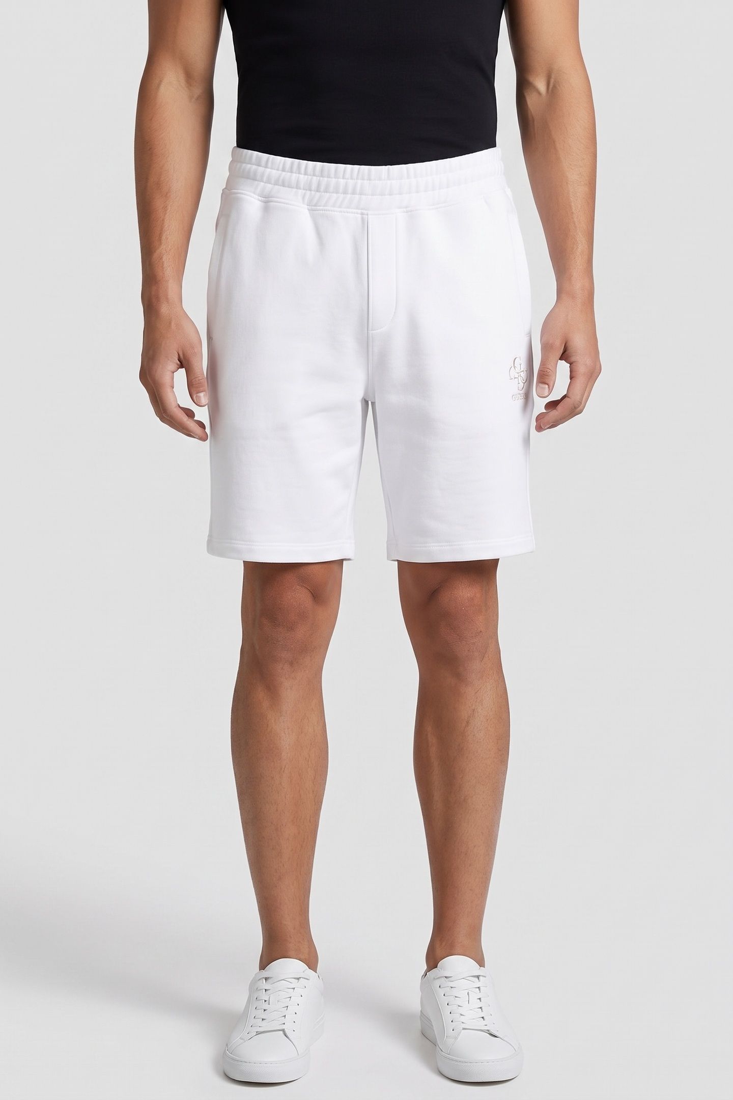 GUESS ECO CLOVIS SHORTS PURE WHITE 1