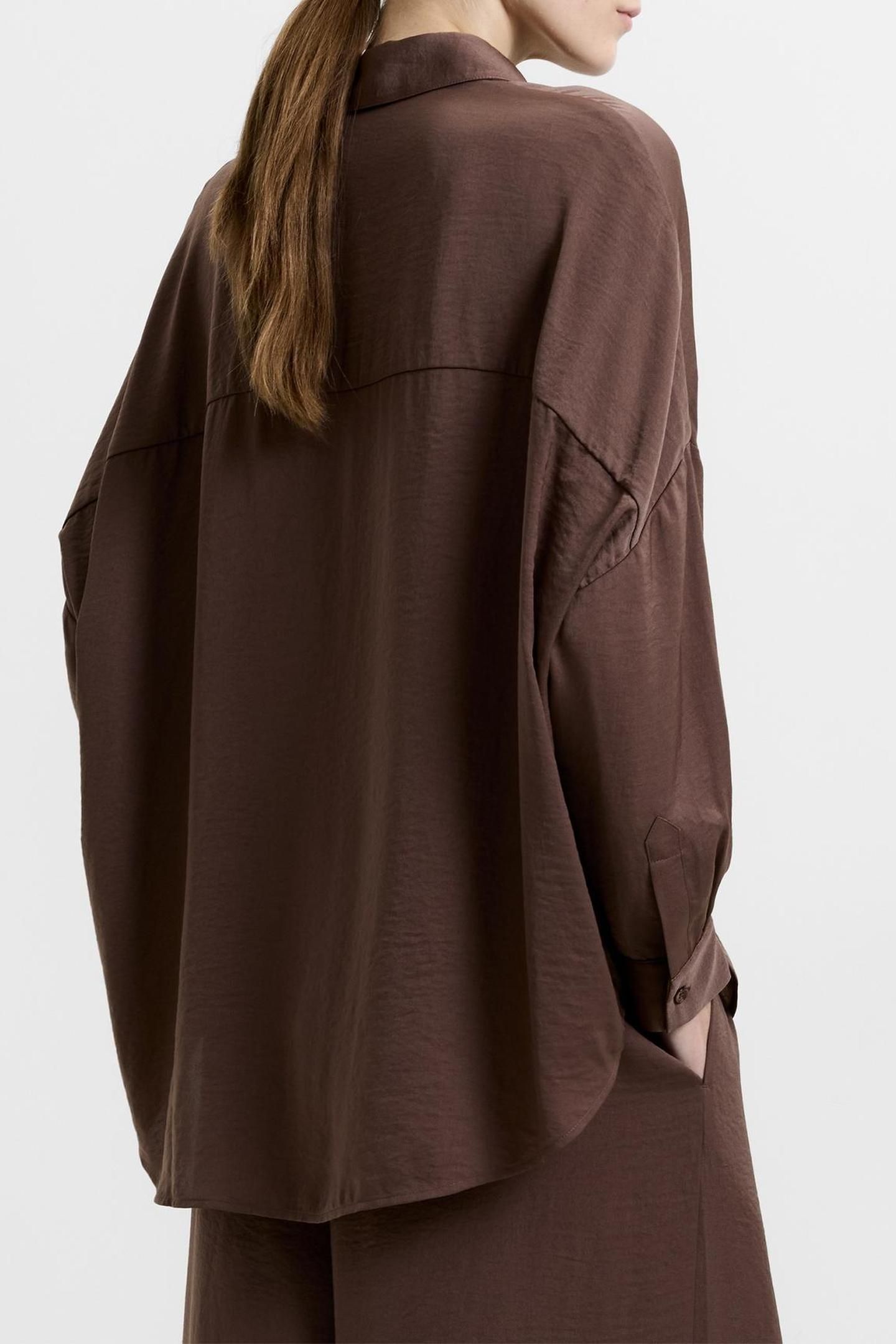 DAMASCO AIR FLOW POLY LS SHIRT LT WALNUT BROWN 4