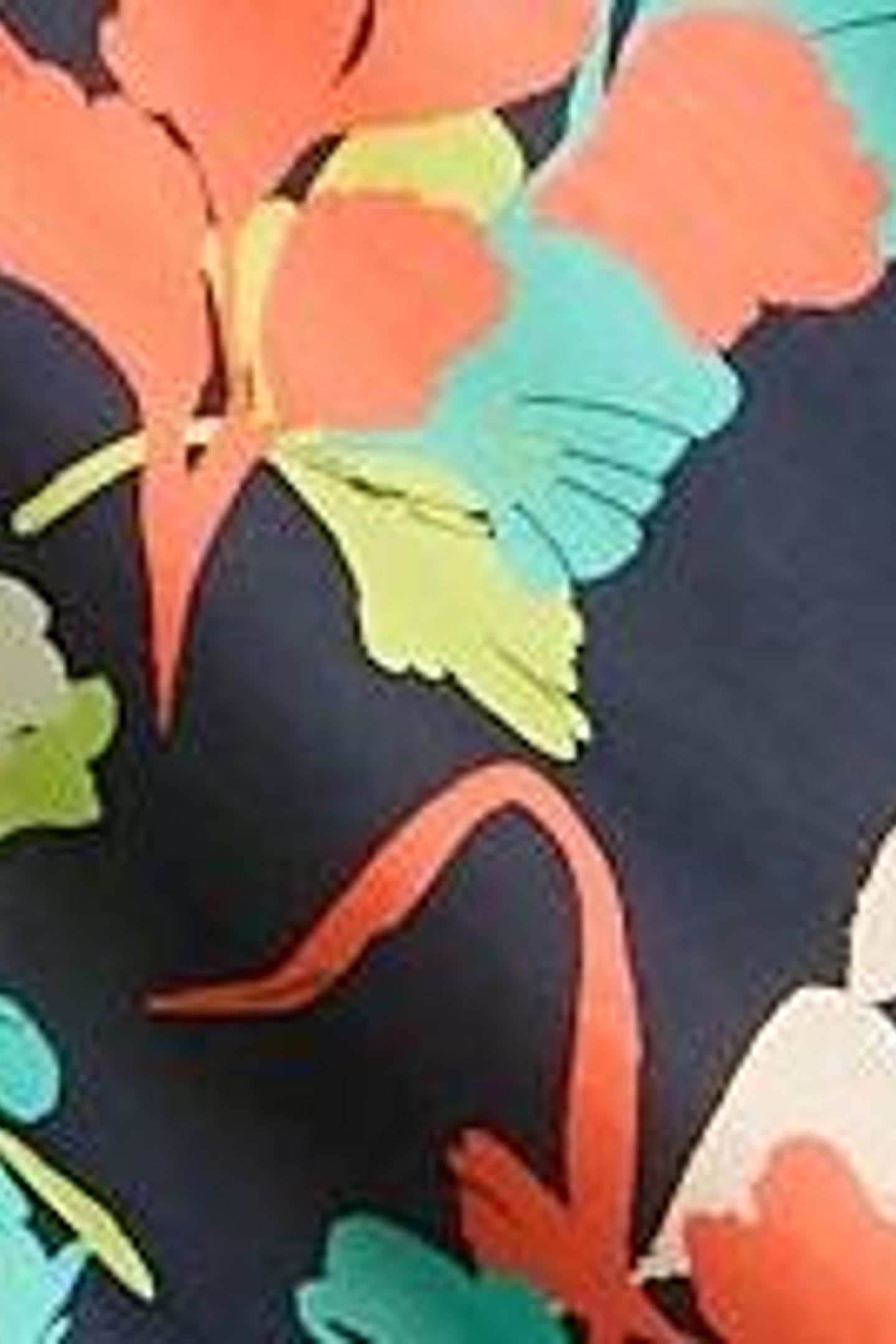 LEAH JERSEY DRESS NAVY MULTI 4
