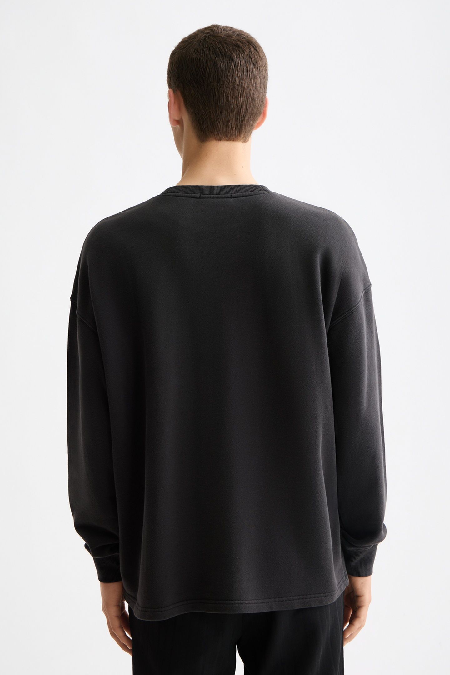 LOOSE FIT OVERDYED AW SWEATSHIRT METEORITE 3
