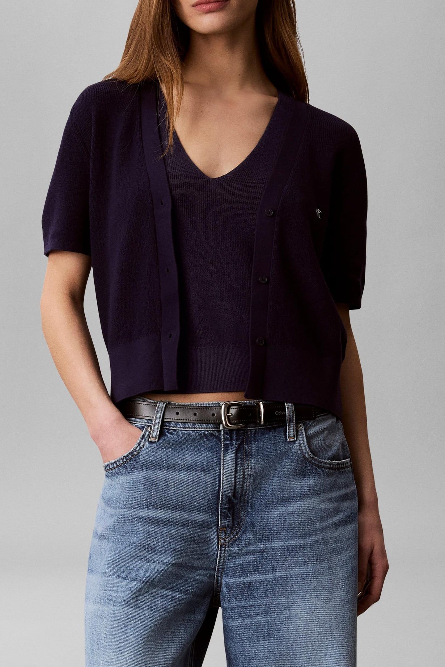 SS COTTON TWINSET EVENING BLUE 1