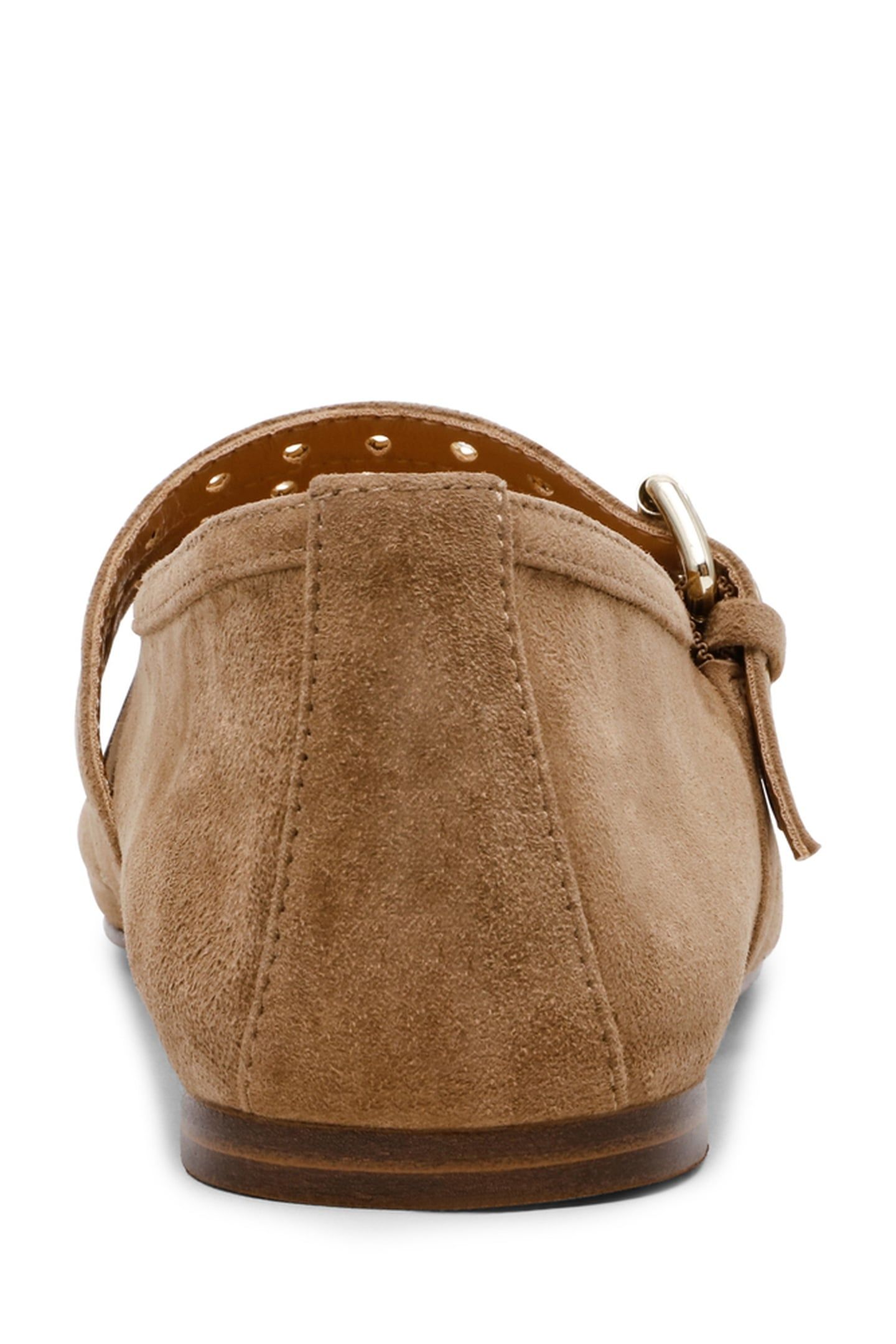 LYDIA FLAT SHOES TAUPE SUEDE 5