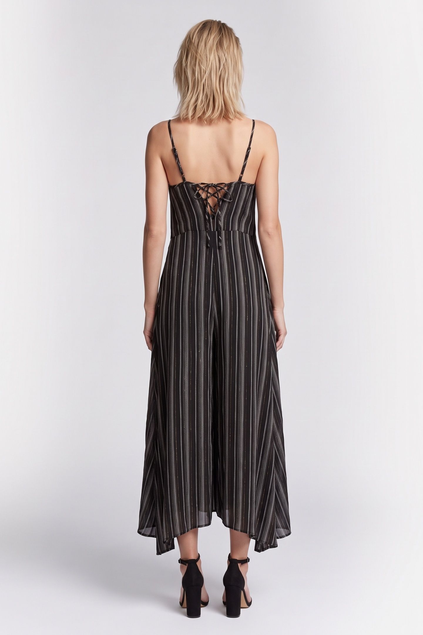 GARNE LUREX DRESS BLACK 2