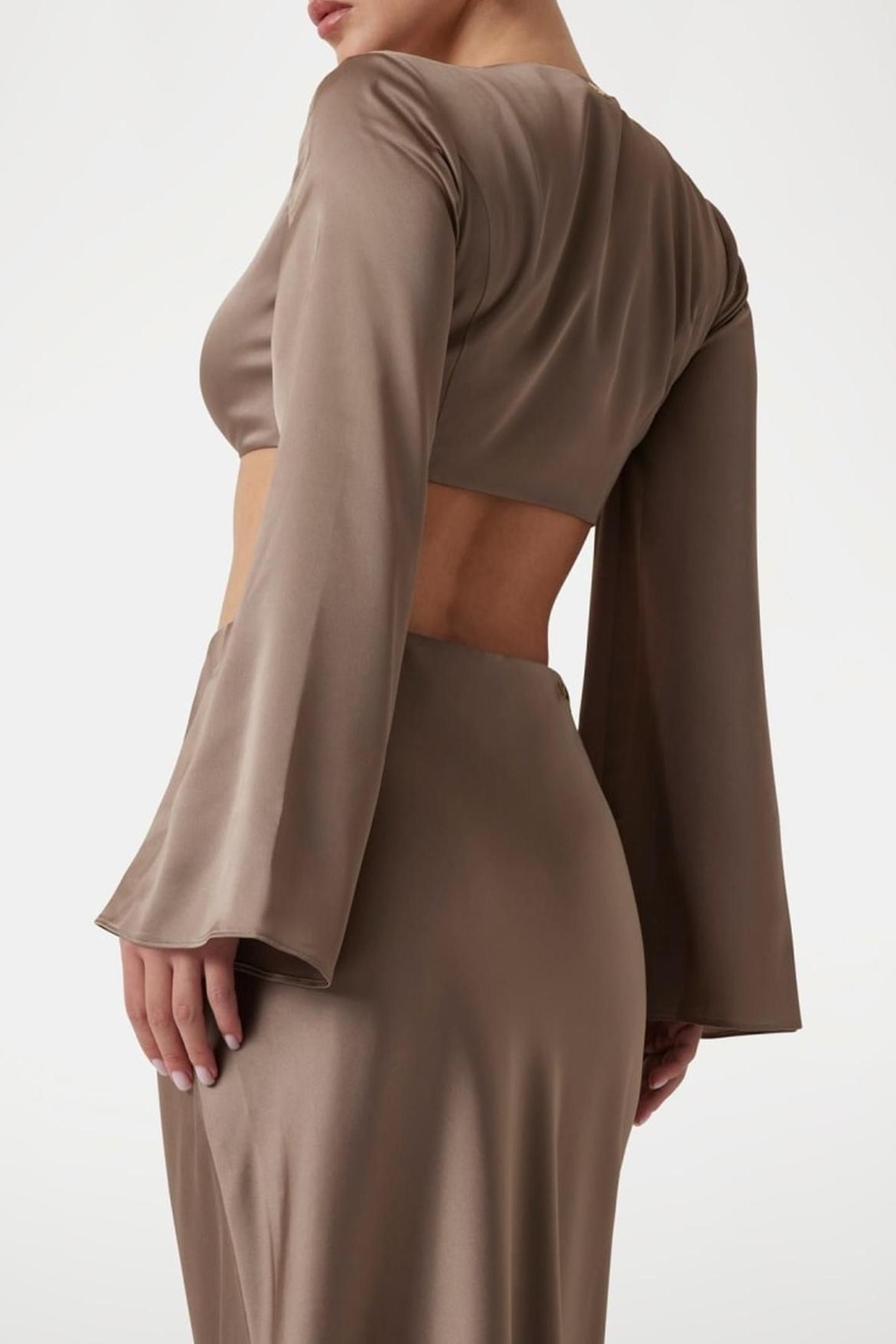 MONICA LS TOP BUFF TAUPE 6