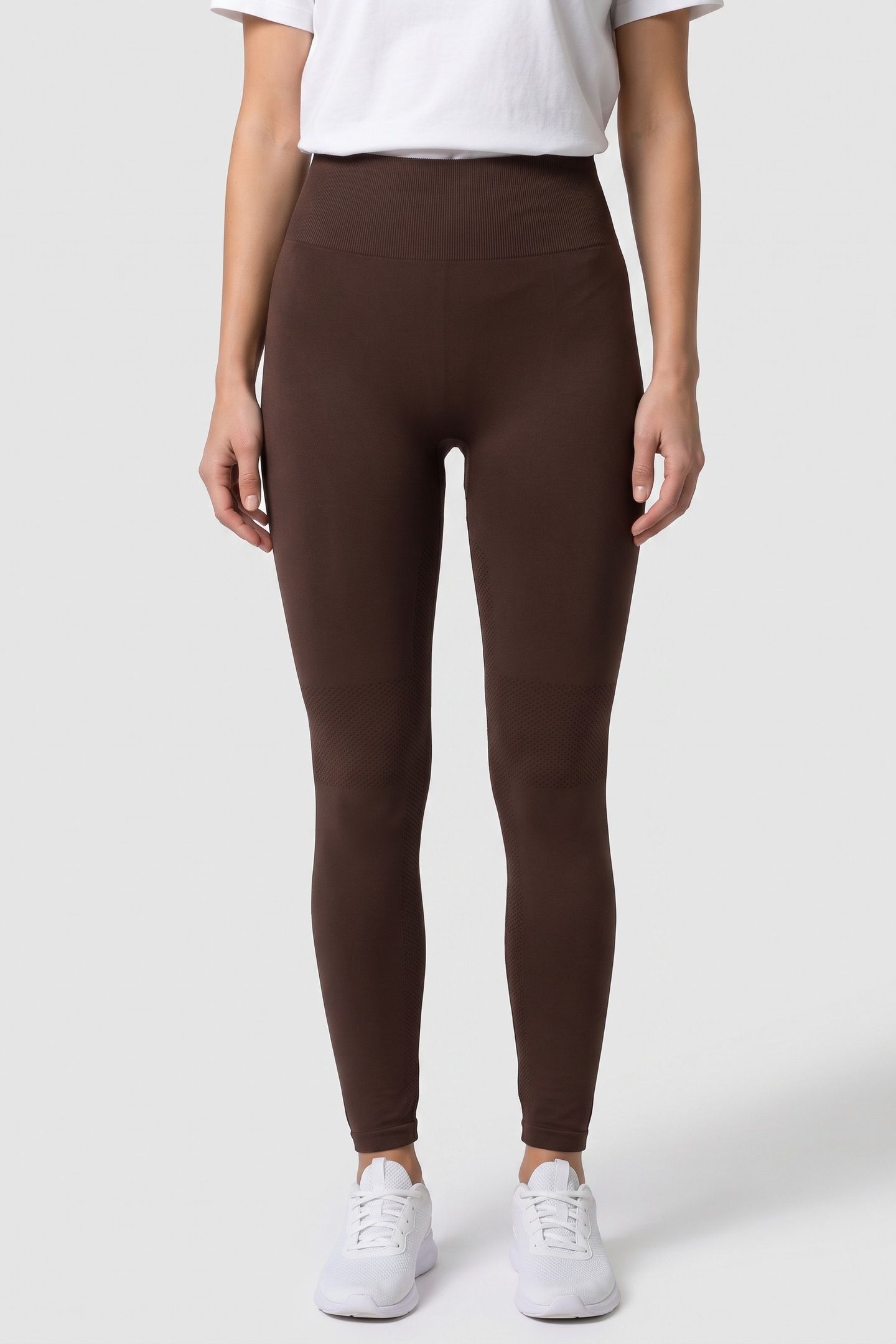 RIBORG SEAMLESS TIGHTS BROWN 1