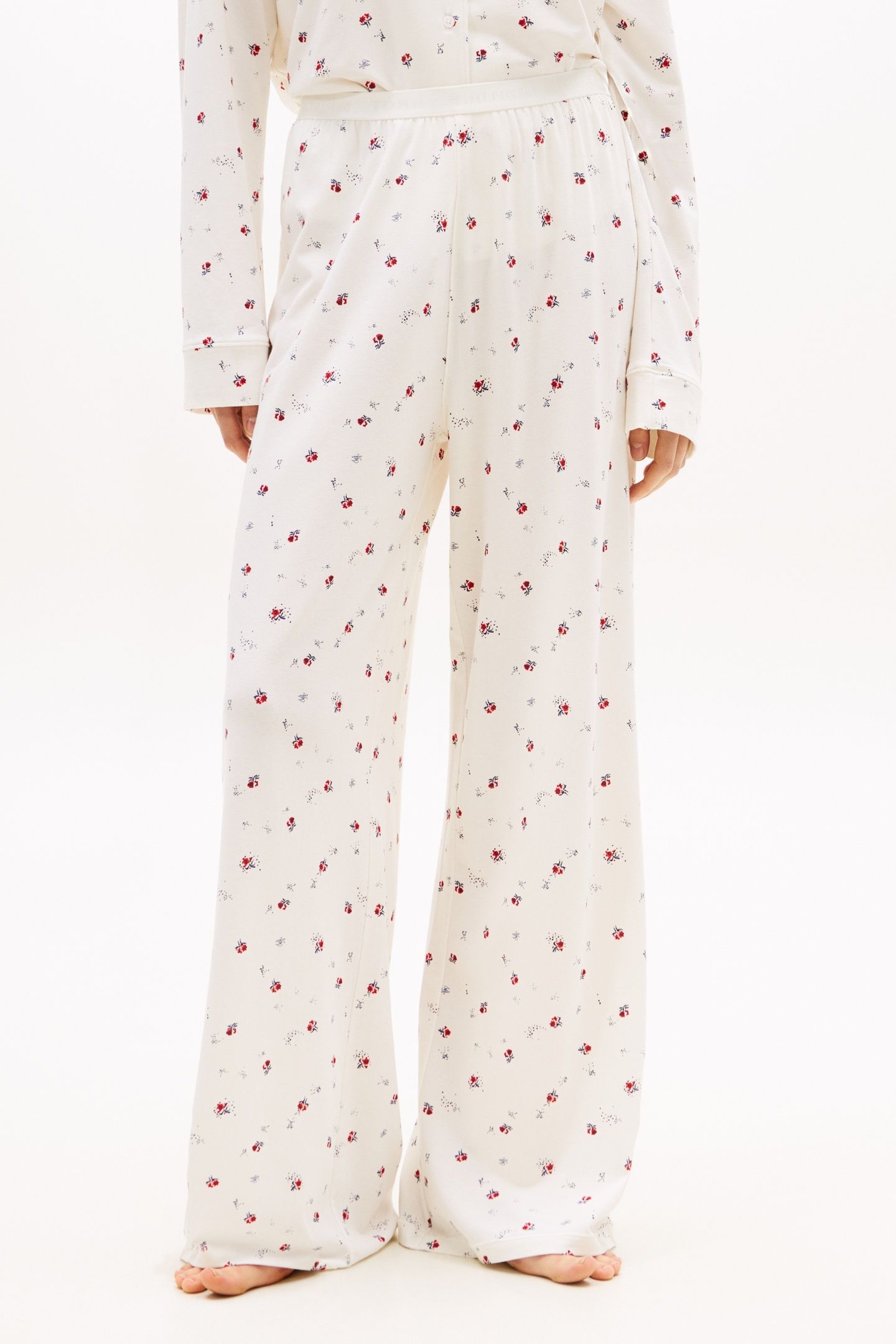 PANTS BELIEZE FLORAL ECRU 3