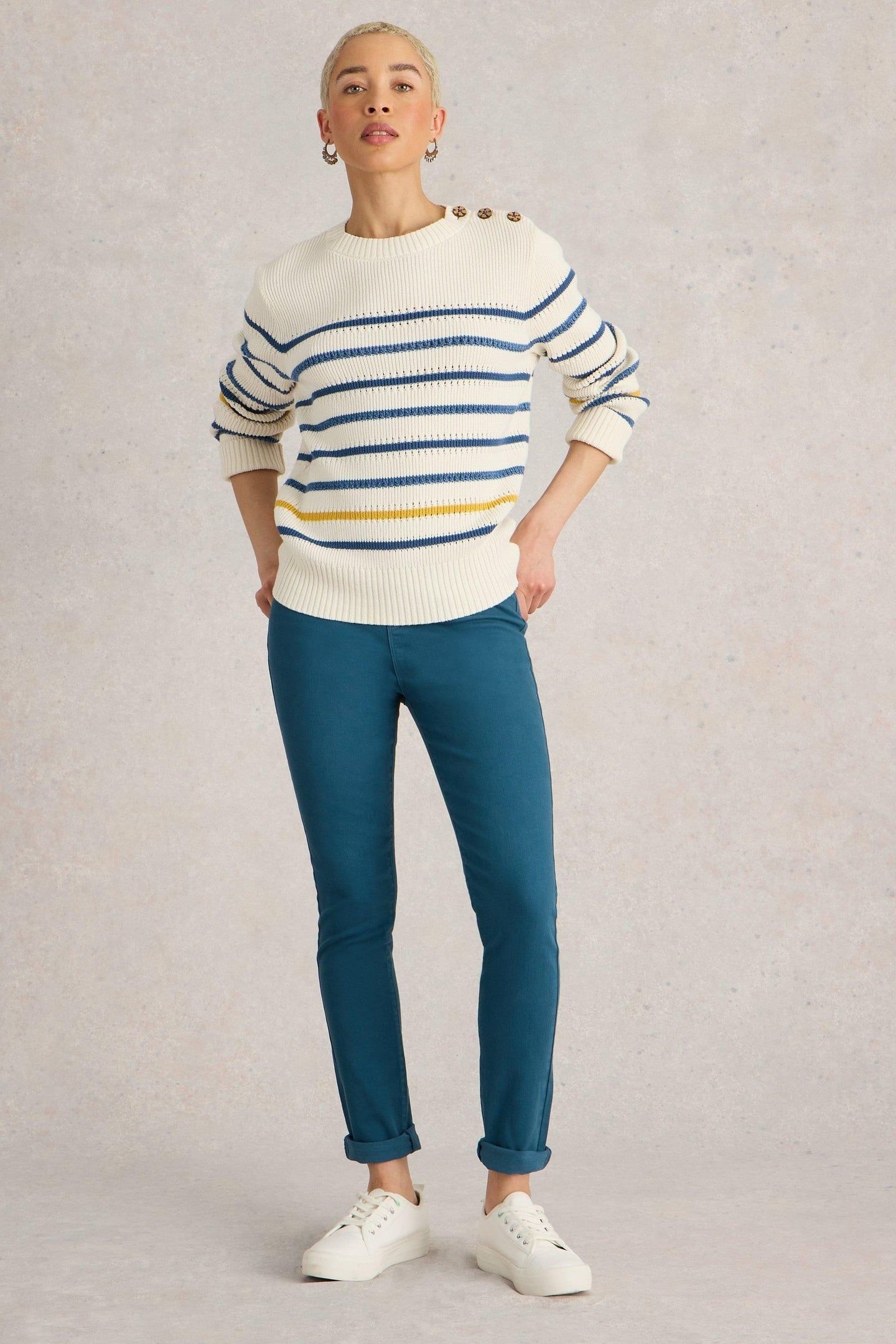 JANEY JEGGING DARK TEAL 1