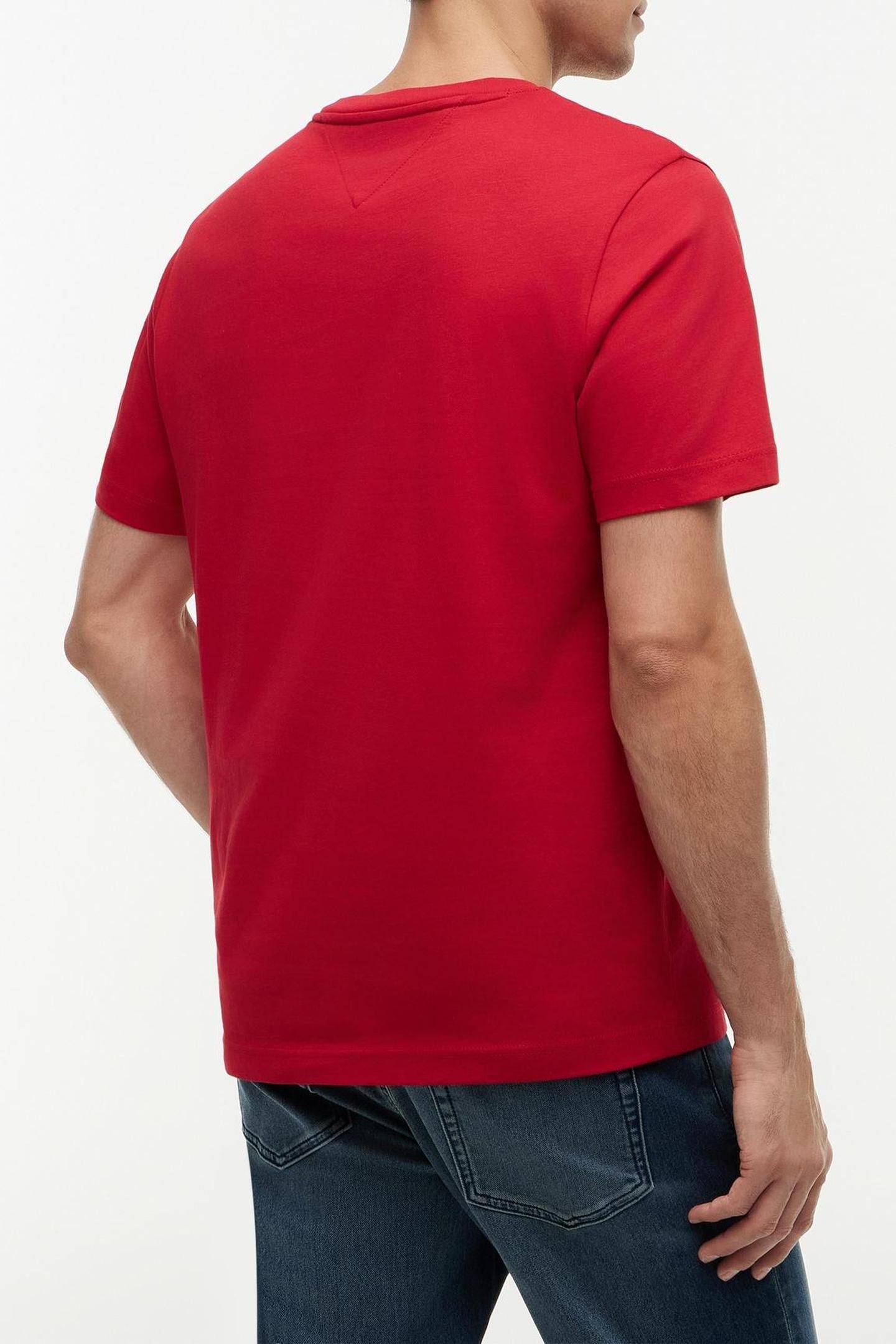RWB BOX FLAG REGULAR TEE MEDIUM RED 2