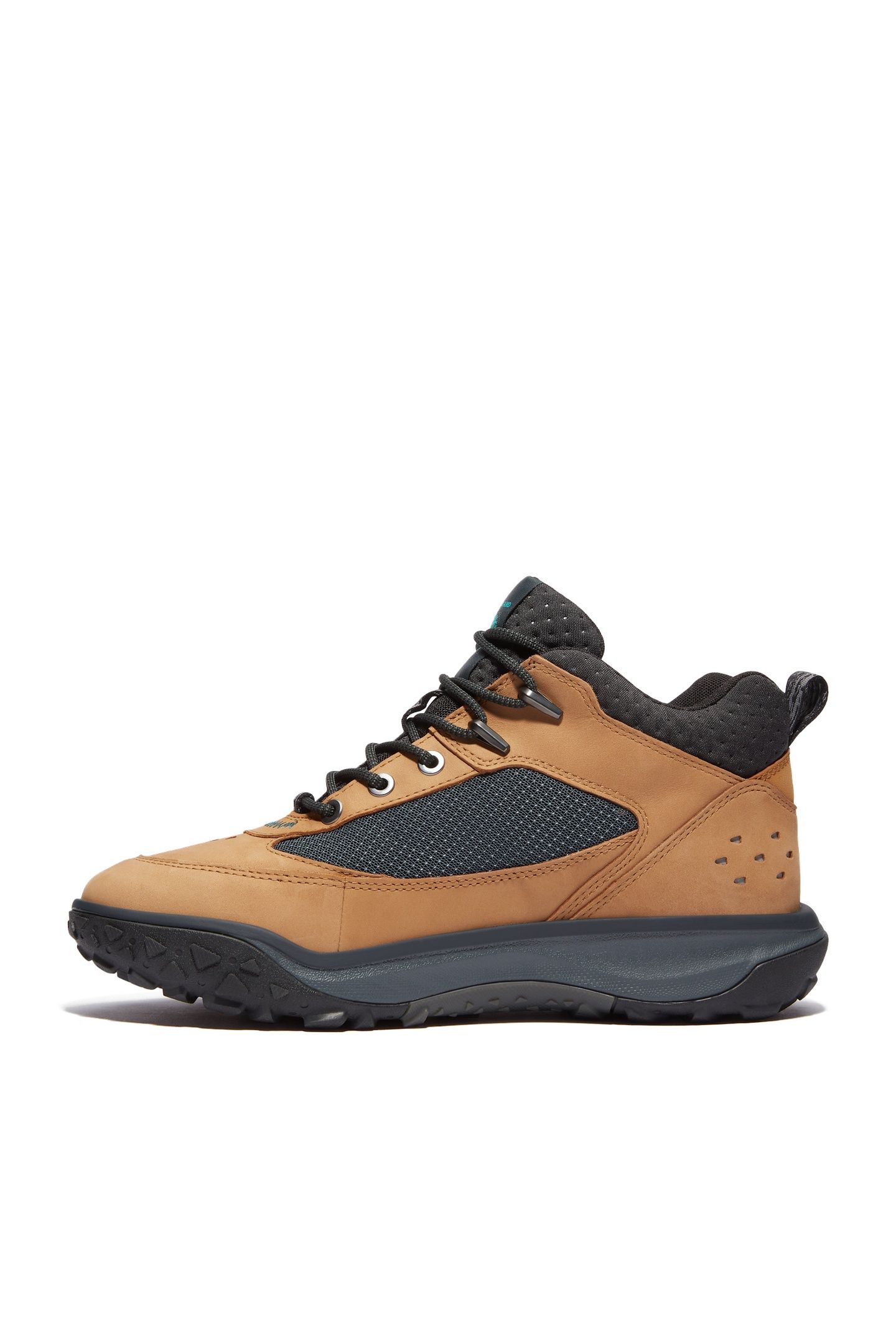 TIMBERCUSH MOTION 7 MID LACE UP WATERPROOF SNEAKER BROWN NUB 2