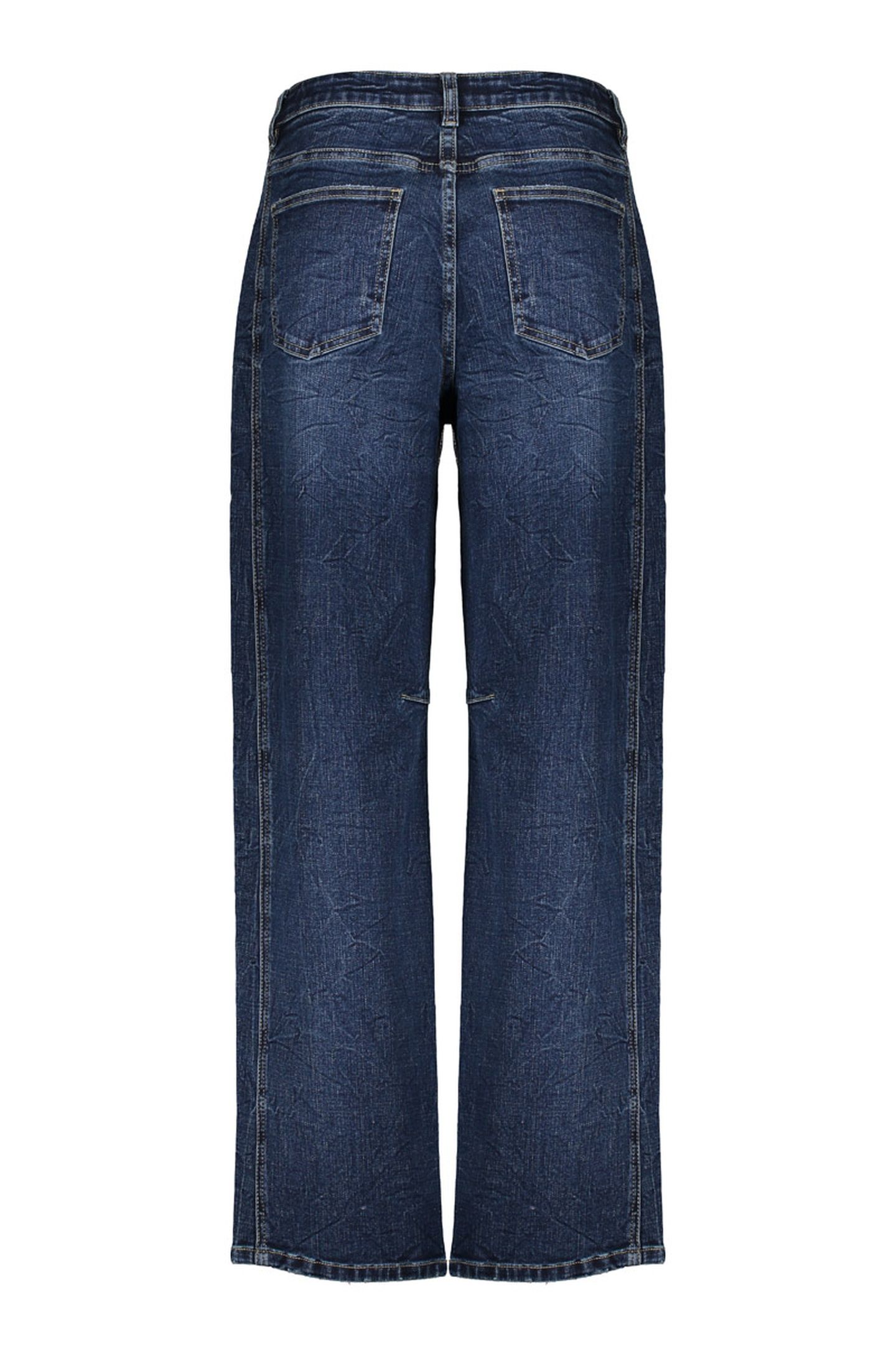 JEANS BALLOON DARK BLUE DENIM STONEWASH 3
