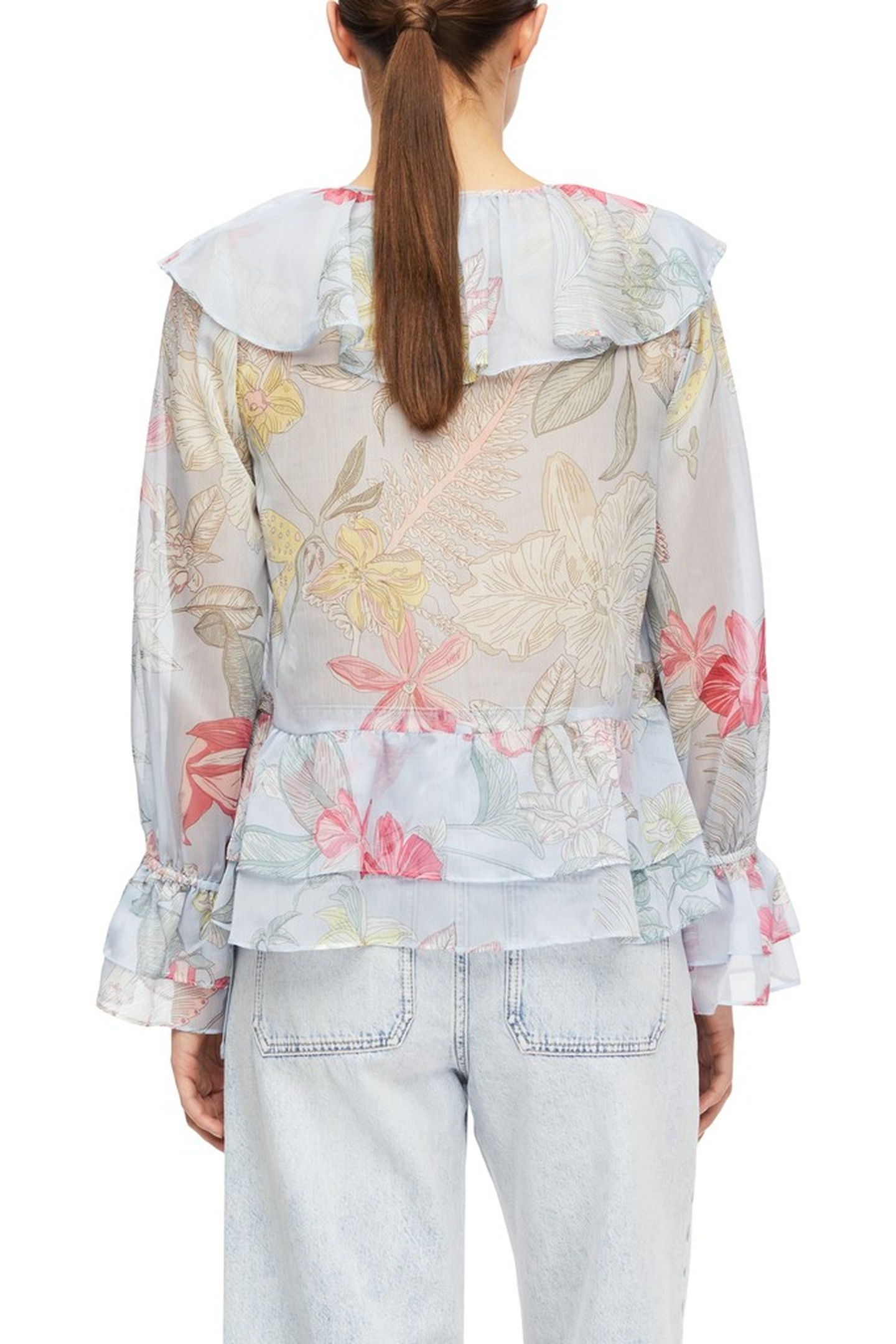 COMMA BLOUSES BLUE 2