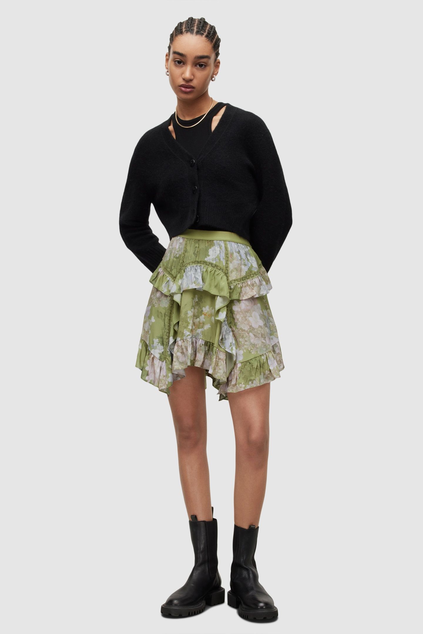 REESE VENETIA SKIRT SPRING GREEN 3