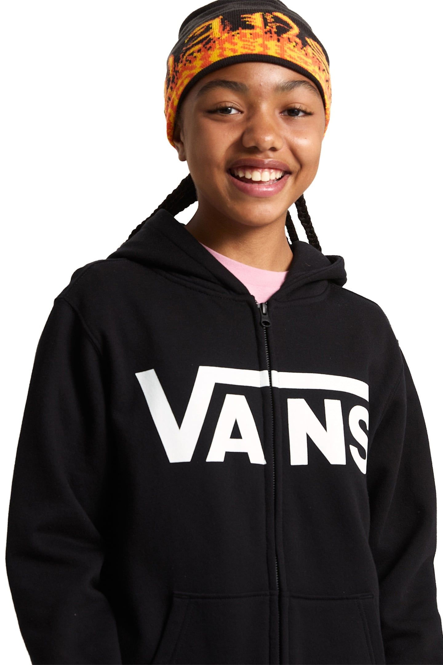 BOYS VANS CLASSIC II FZ BLACK 7