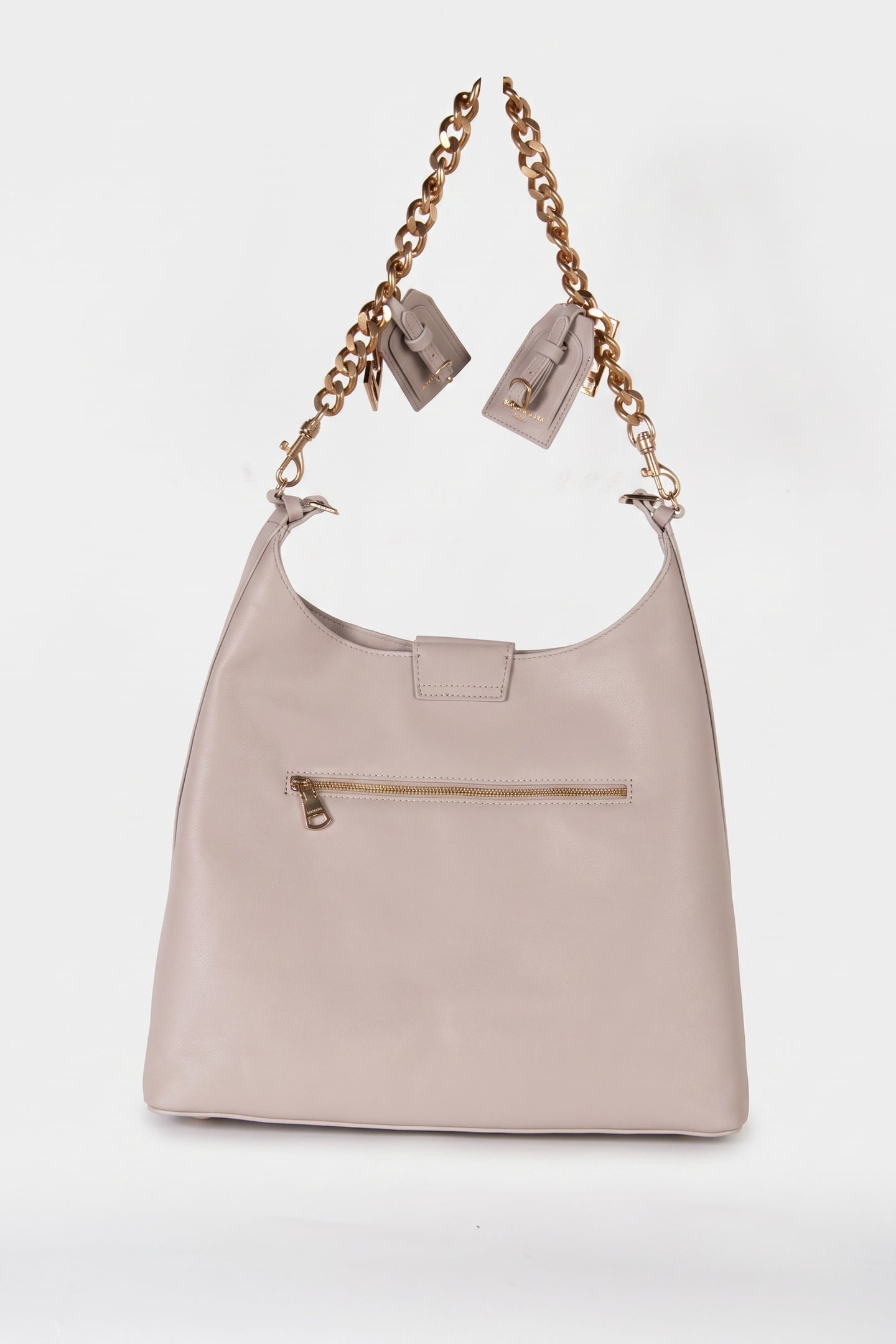 HOBO MEDIUM VELVET TAUPE 3