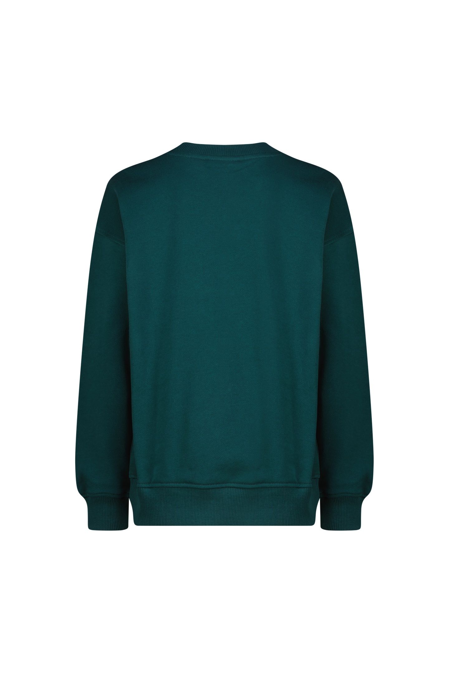 BOYS NATHEN SWEATER DARK JUNGLE GREEN 2