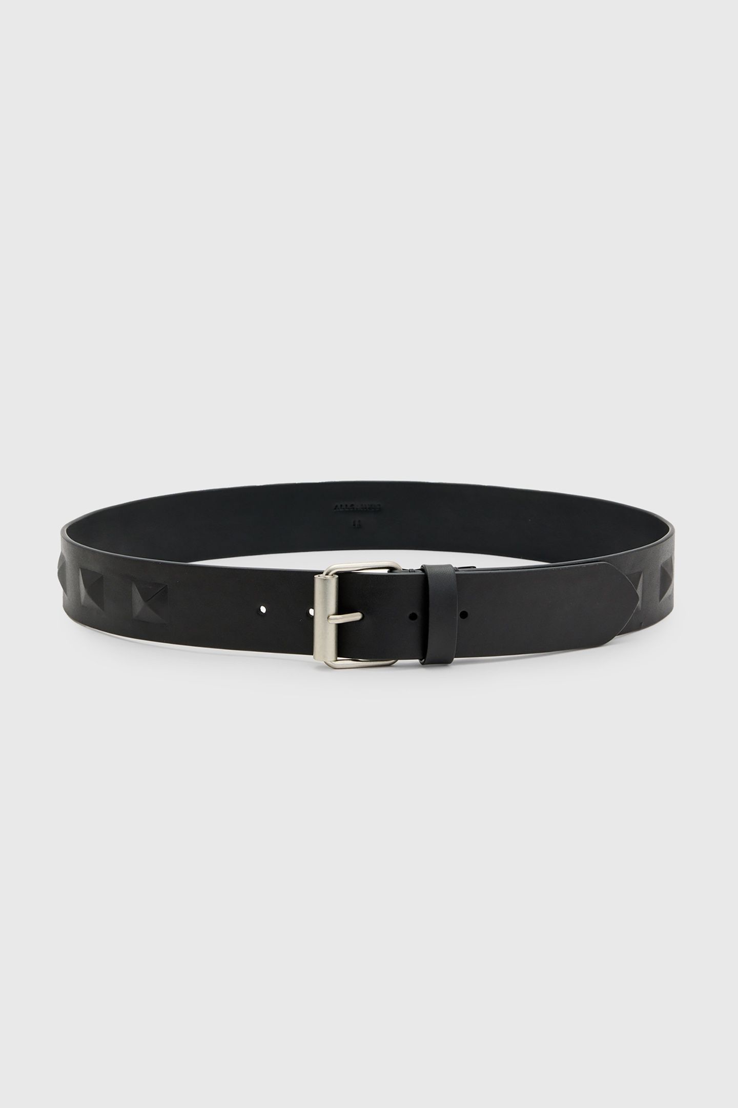 STEVIE STUD BELT BLACK/ANTQ NICKEL 2