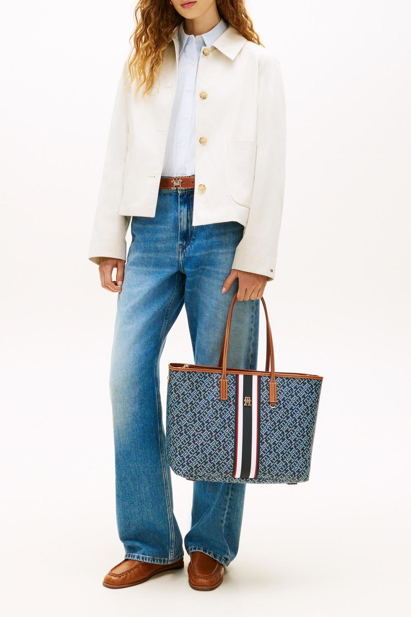 MONOPLAY TOTE BLUE MIX 1