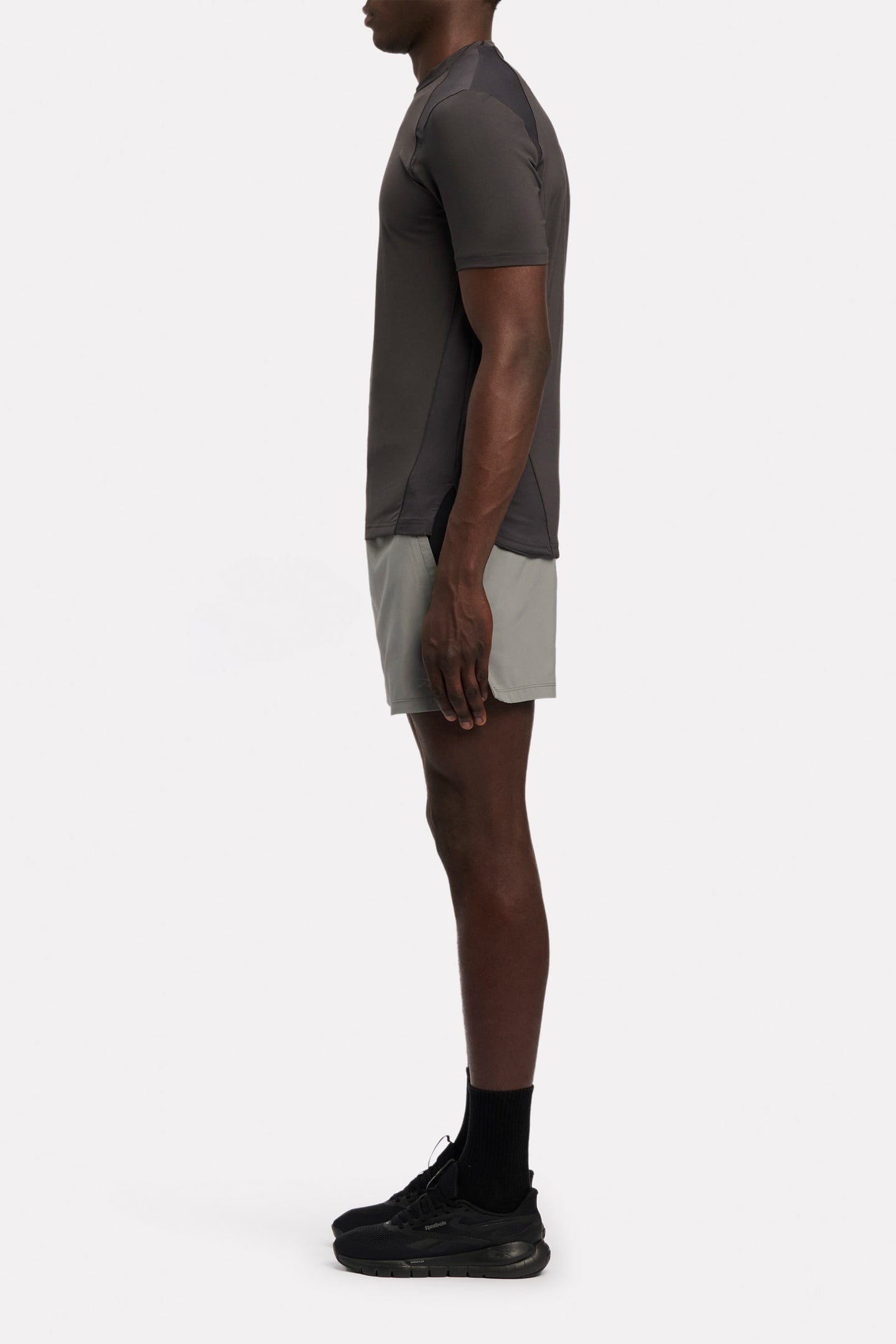 RUNNING SHORT GREY 3