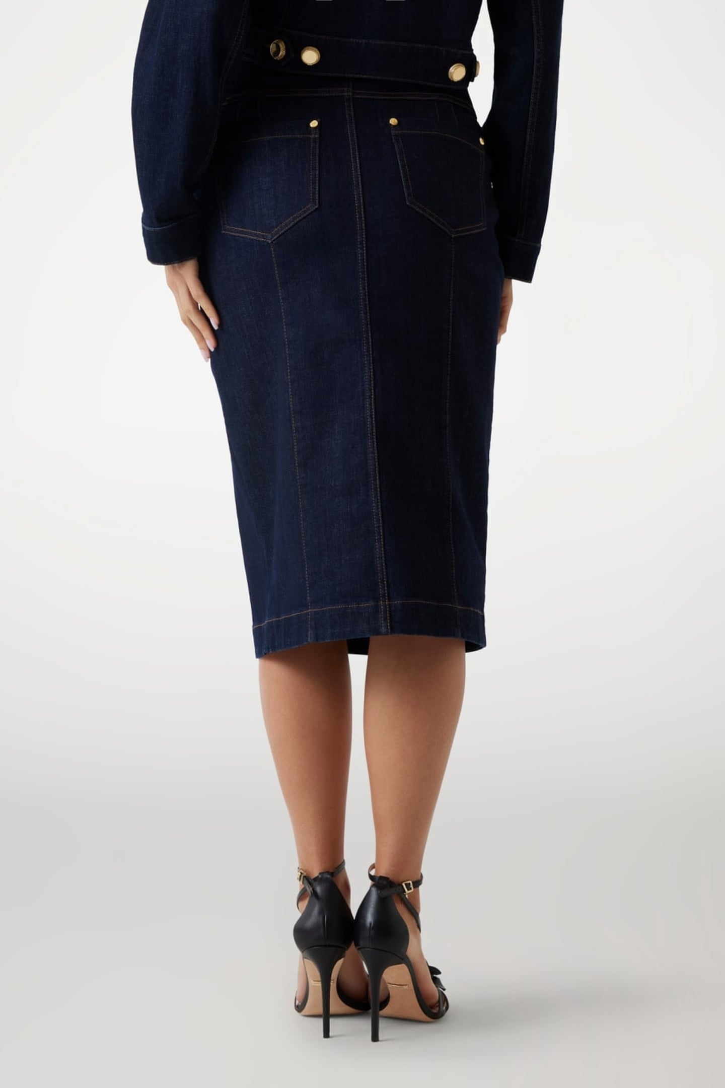 KYLIE PENCIL DENIM S RINSE 3