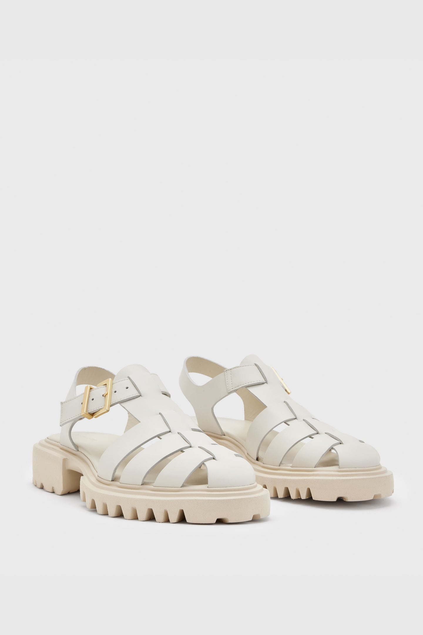 NESSIE SANDAL STONE WHITE 2