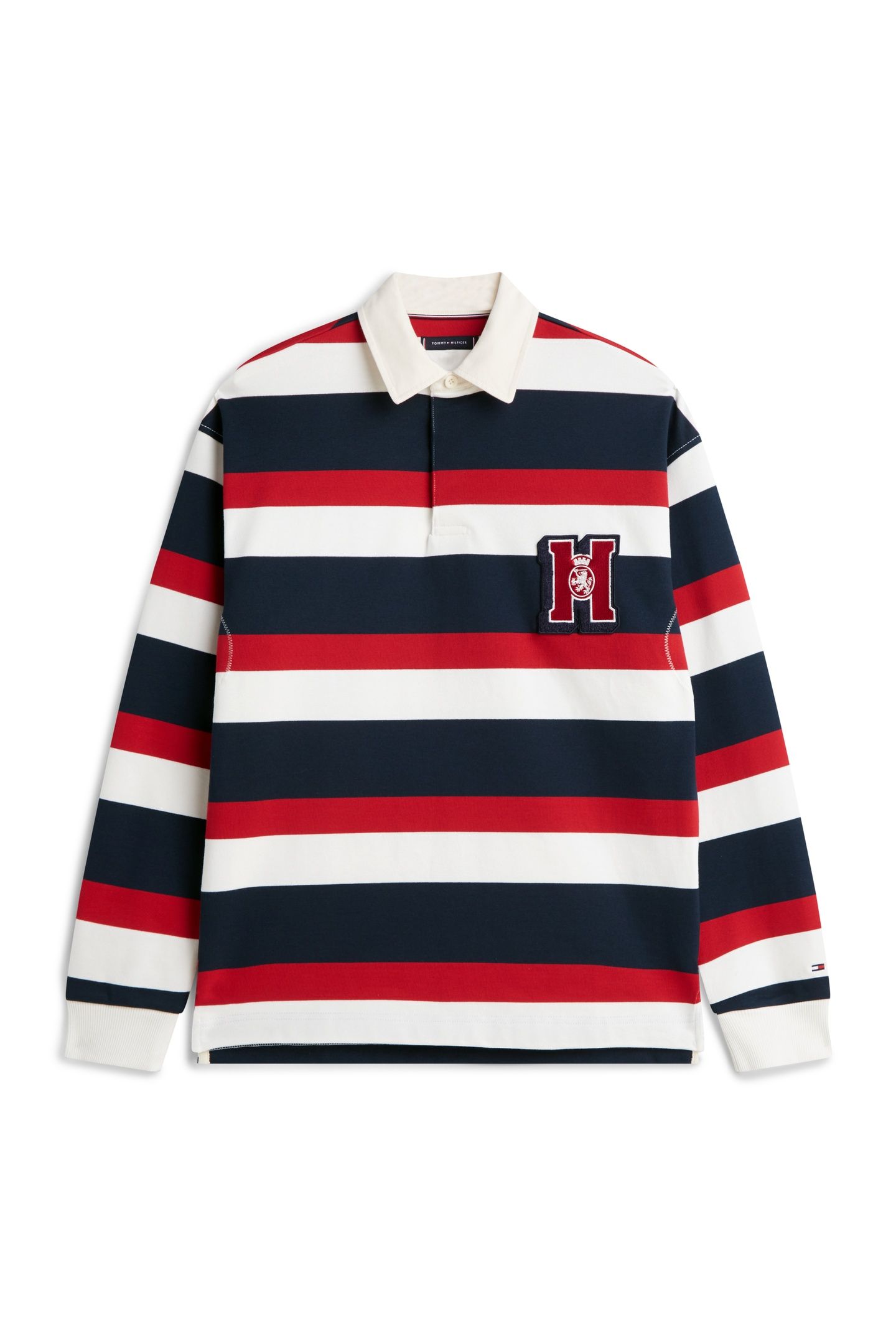 CREST STRIPED RUGBY ECRU/MULTI 4