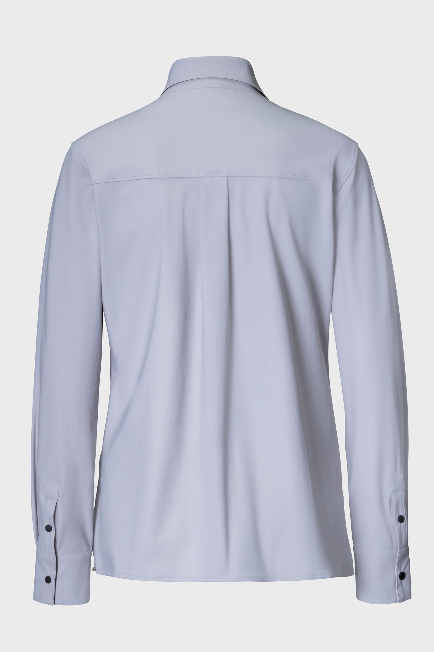 JEUWO V2.Y8.02 POLO SHIRT LONG LIGHT GREY 2