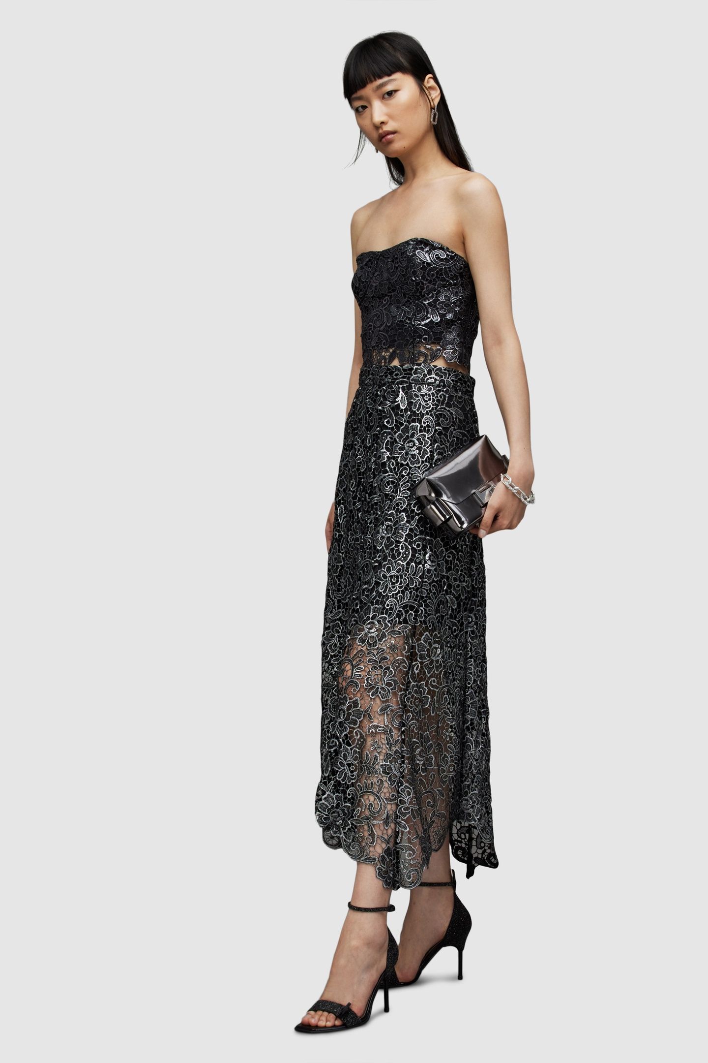 SIENA BRODERIE CORSE GUNMETAL GREY 2