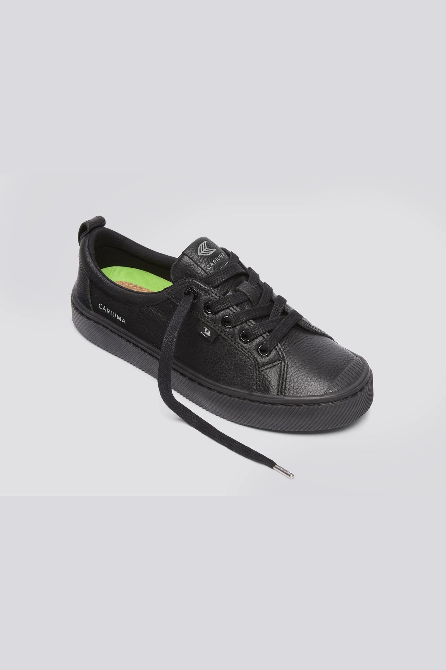 OCA PEBBLED LEATHER BLACK 2