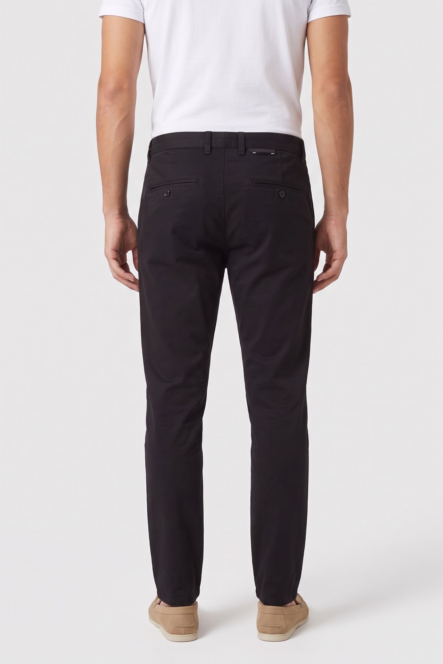 EDGAR SLIM CHINO BLACK 2